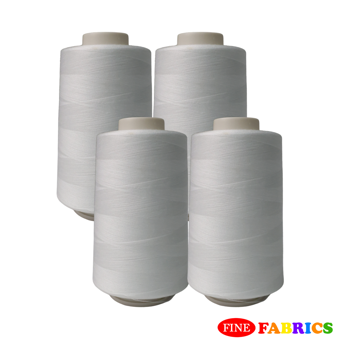 Sewing Threads: 5,000 Yards: All-Purpose: 100% Polyester: Tex24: 22 Colors(W/B, Neutral/Blue Shades): Single/Pack