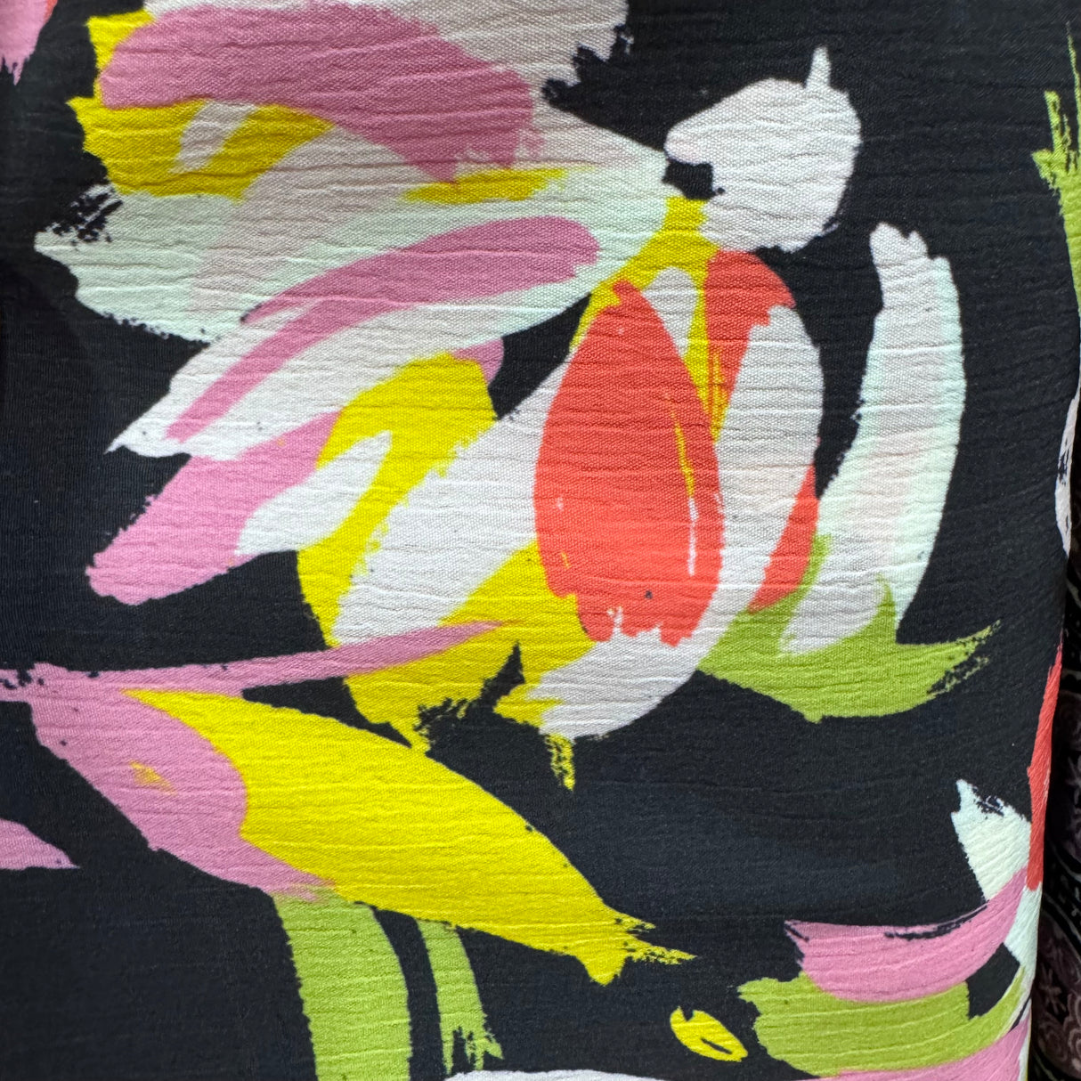 Chiffon Fabric, Abstract Artistic Print(5 Styles) - By the Yard