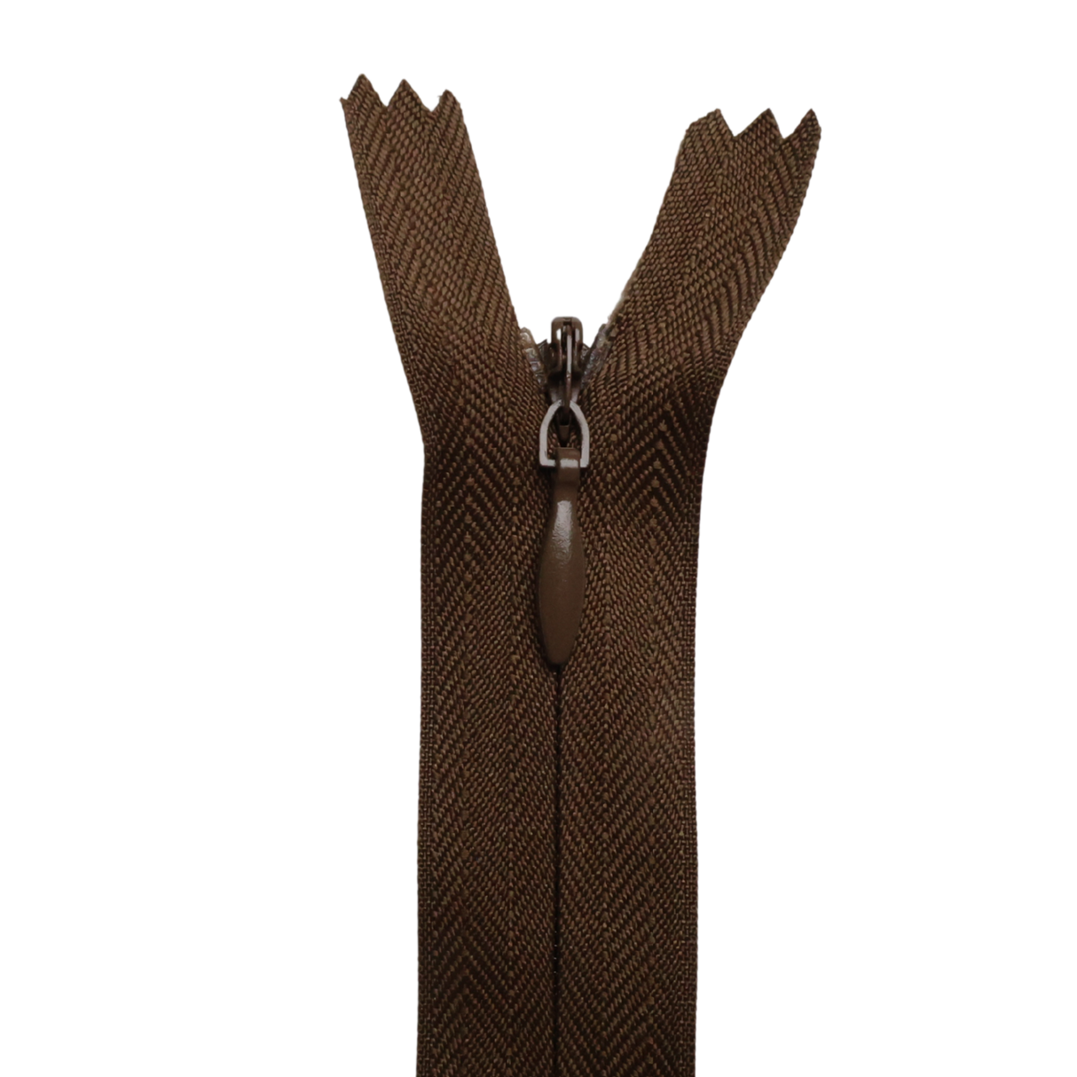 All Purpose, Plastic Invisible Zippers -18", Neutral Shade