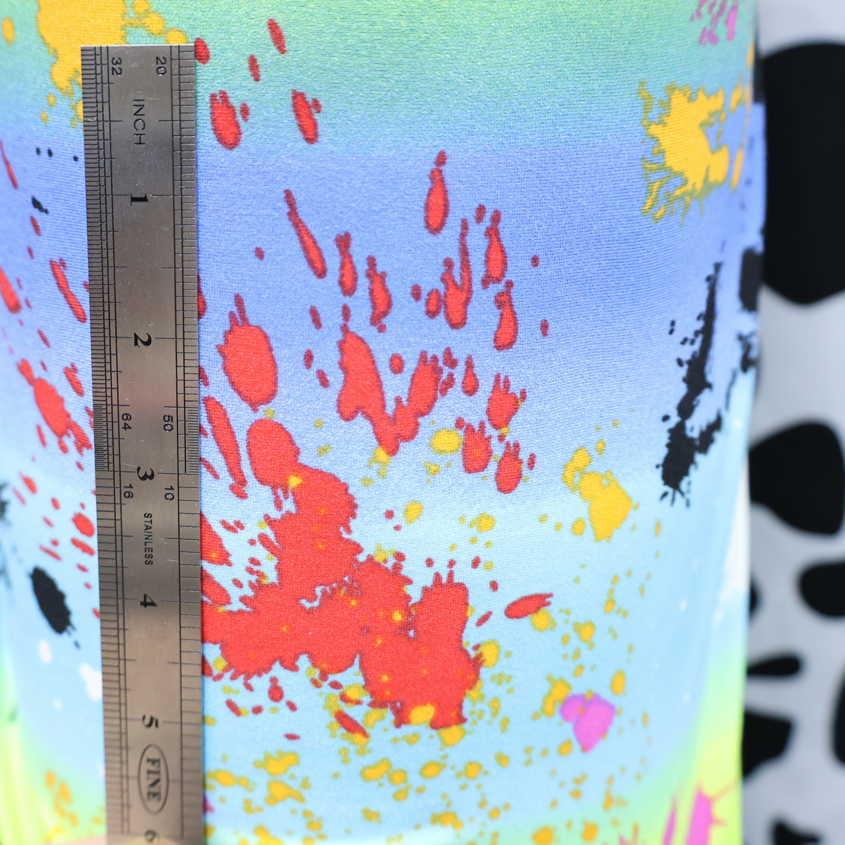Paint Splash Stretch Jersey Fabric (3 Types) - By The Yard