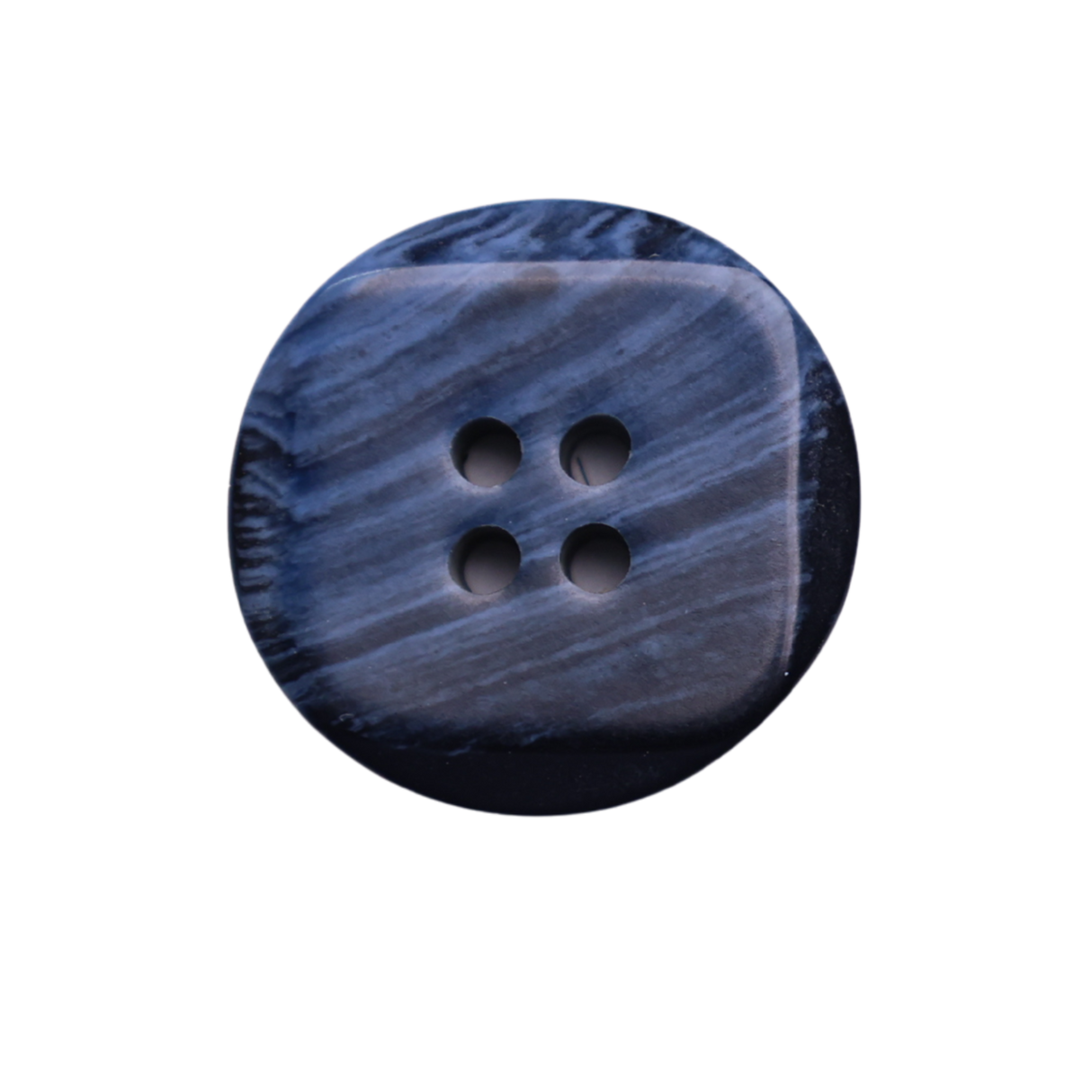 BARBIZON Button : Navy (#6511), 3 Sizes, 4-Hole, by Dozen(12 pcs)/Gross(144 pcs)