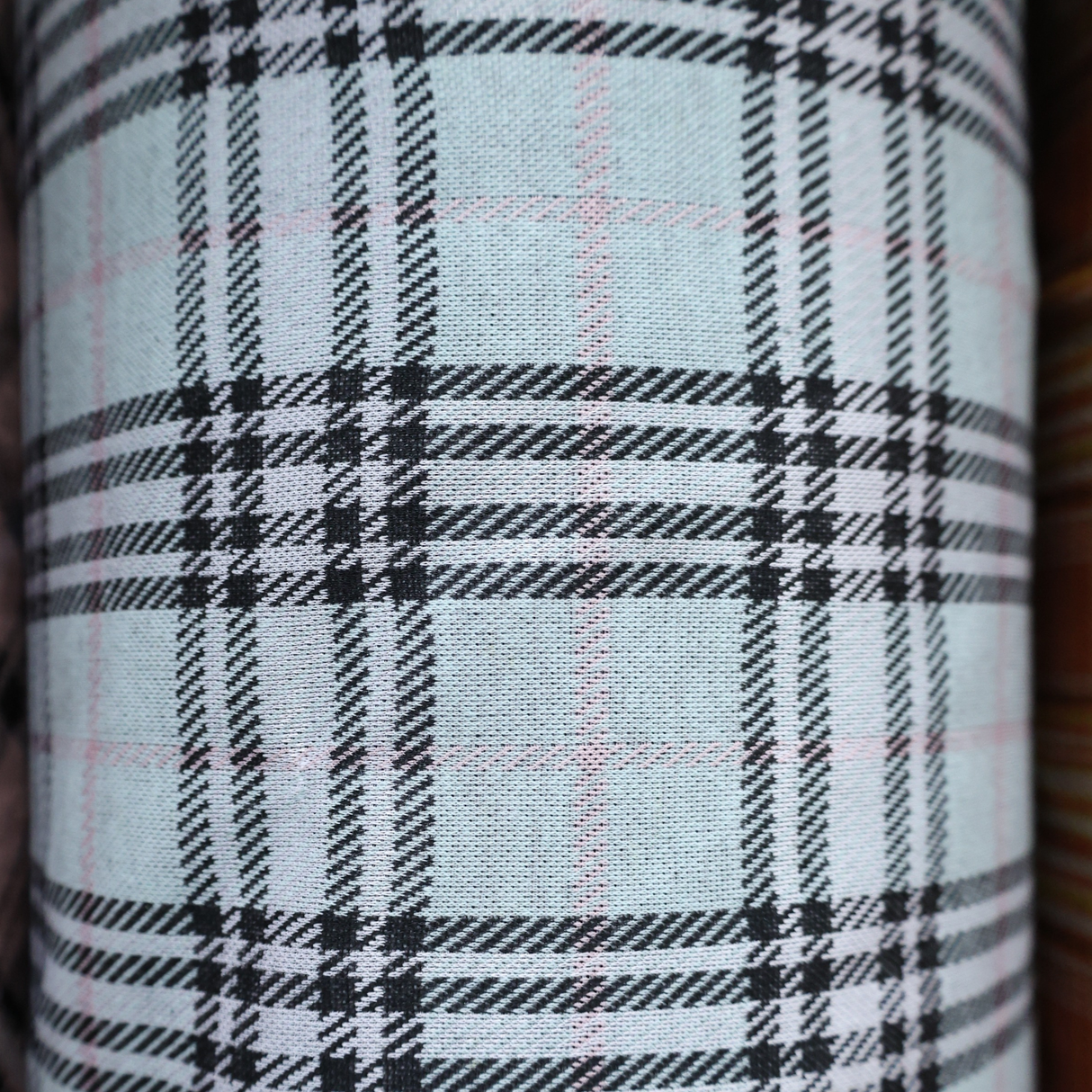 Stretch Plaid Double Knit Fabric(13 Patterns) - By the Yard