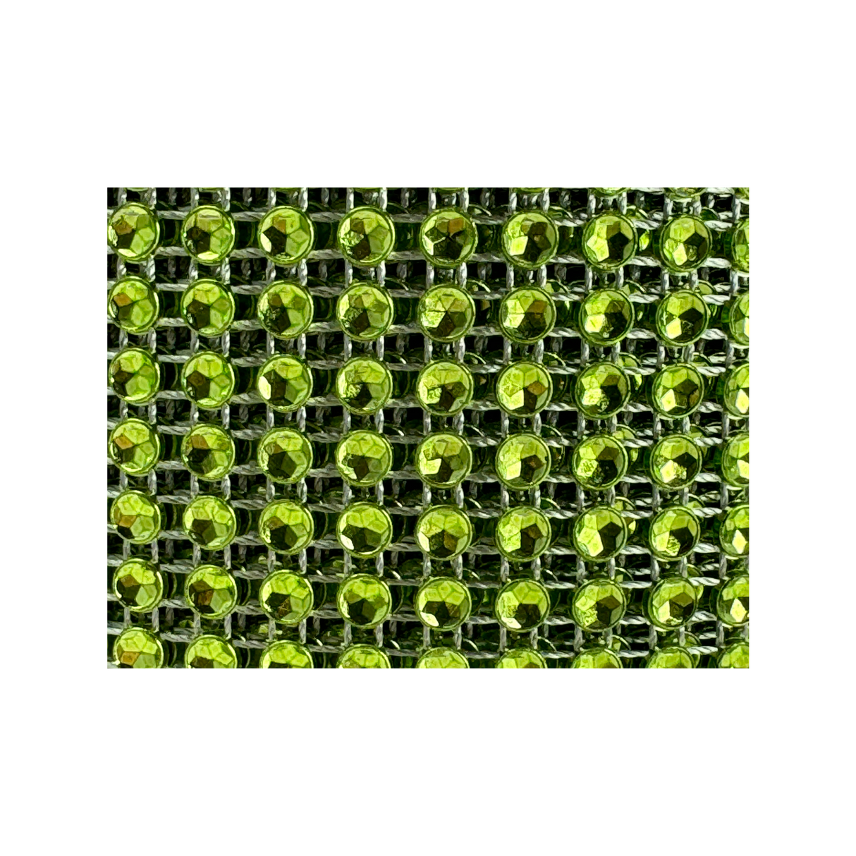 Rhinestone Mesh Rolls: 9 Colors, W: 4.75 Inches, L: 10 Yards, 24 Rows