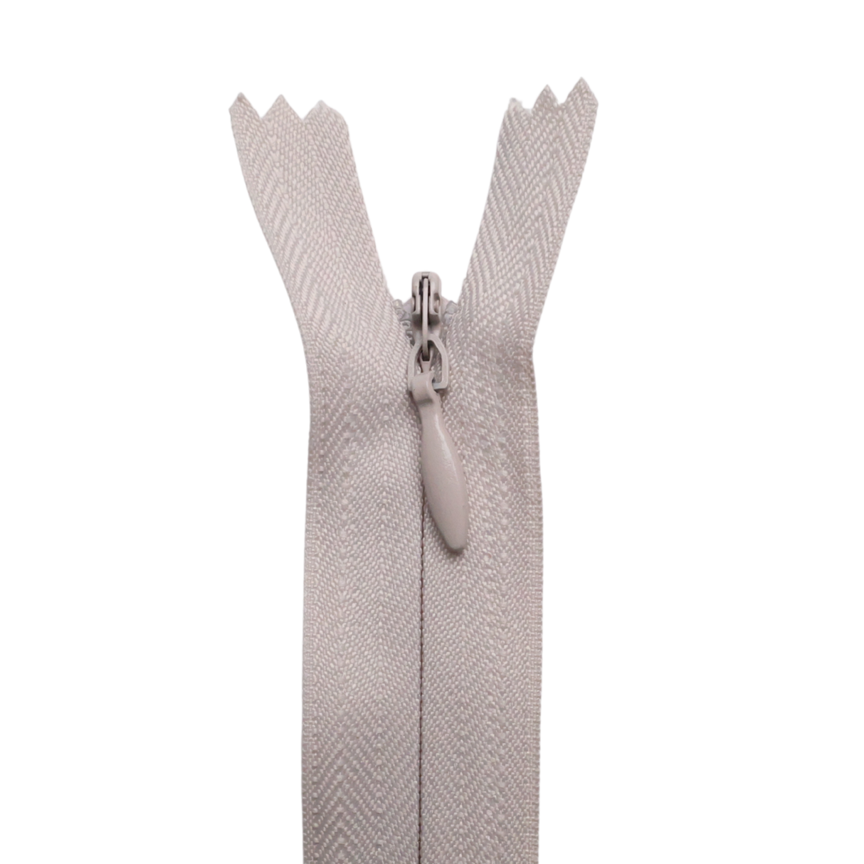 All Purpose, Plastic Invisible Zippers -18", Pink & Red Shade