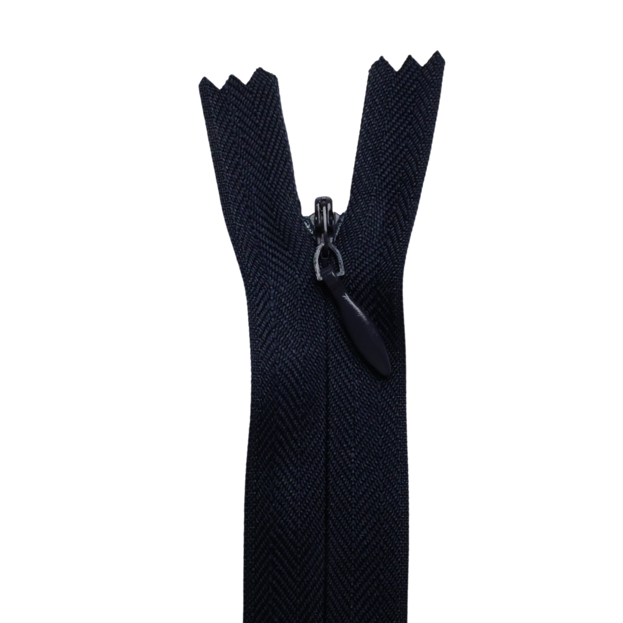 All Purpose, Plastic Invisible Zippers -18", Blue Shade