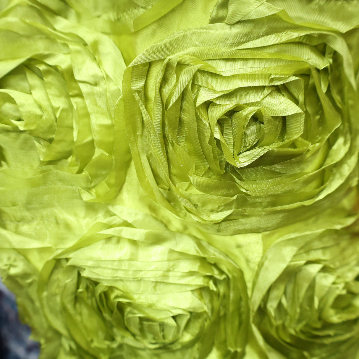 3D Rose Flower Fabric (5 Colors), By the Yard