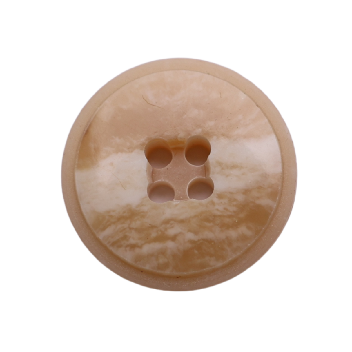 BISTRO Button: Beige(#1141), 4-Hole, 3 Sizes, by Dozen(12 pcs)/Gross(144 pcs)