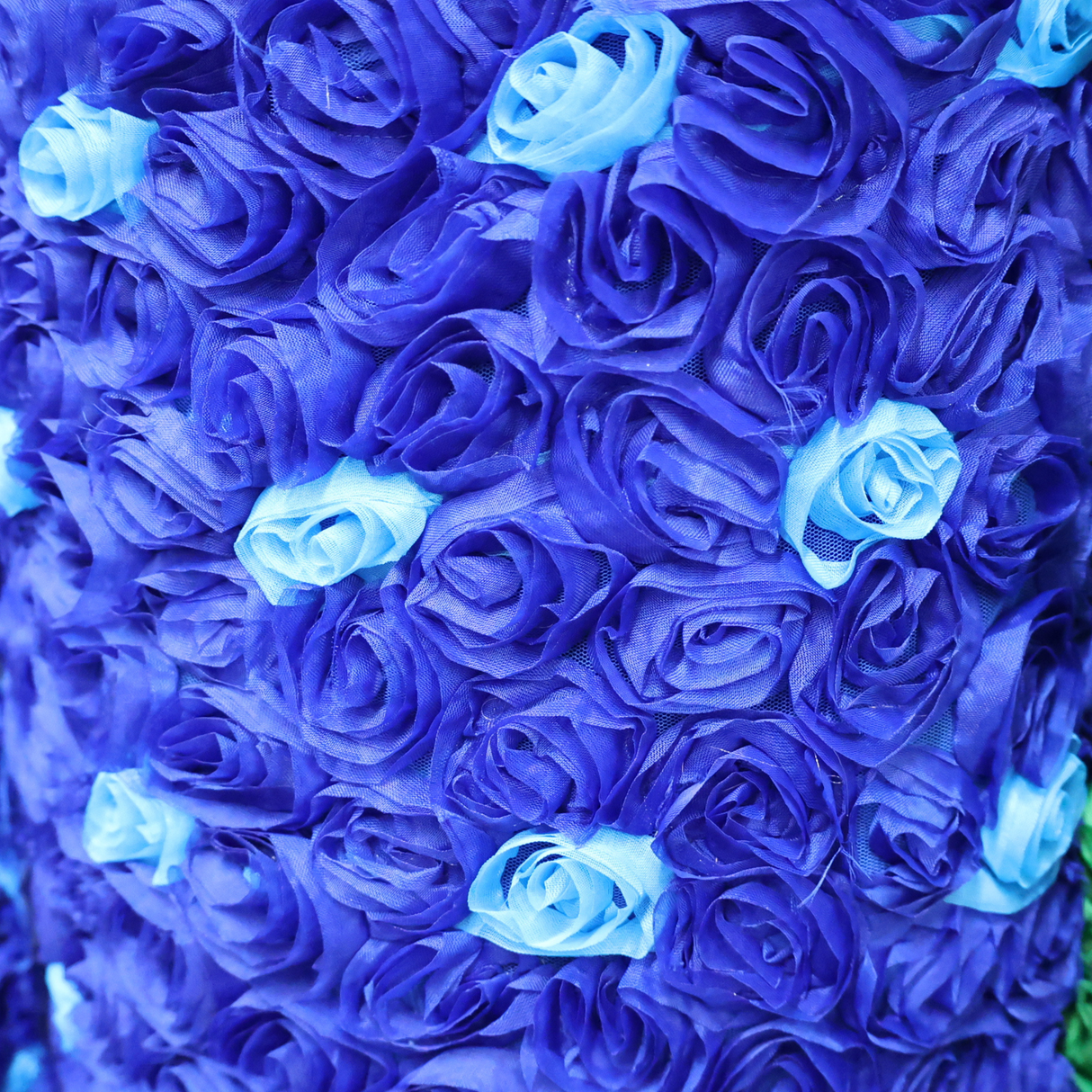 2-Tone 3D Rosette Polyester (3 colors) - By the Yard