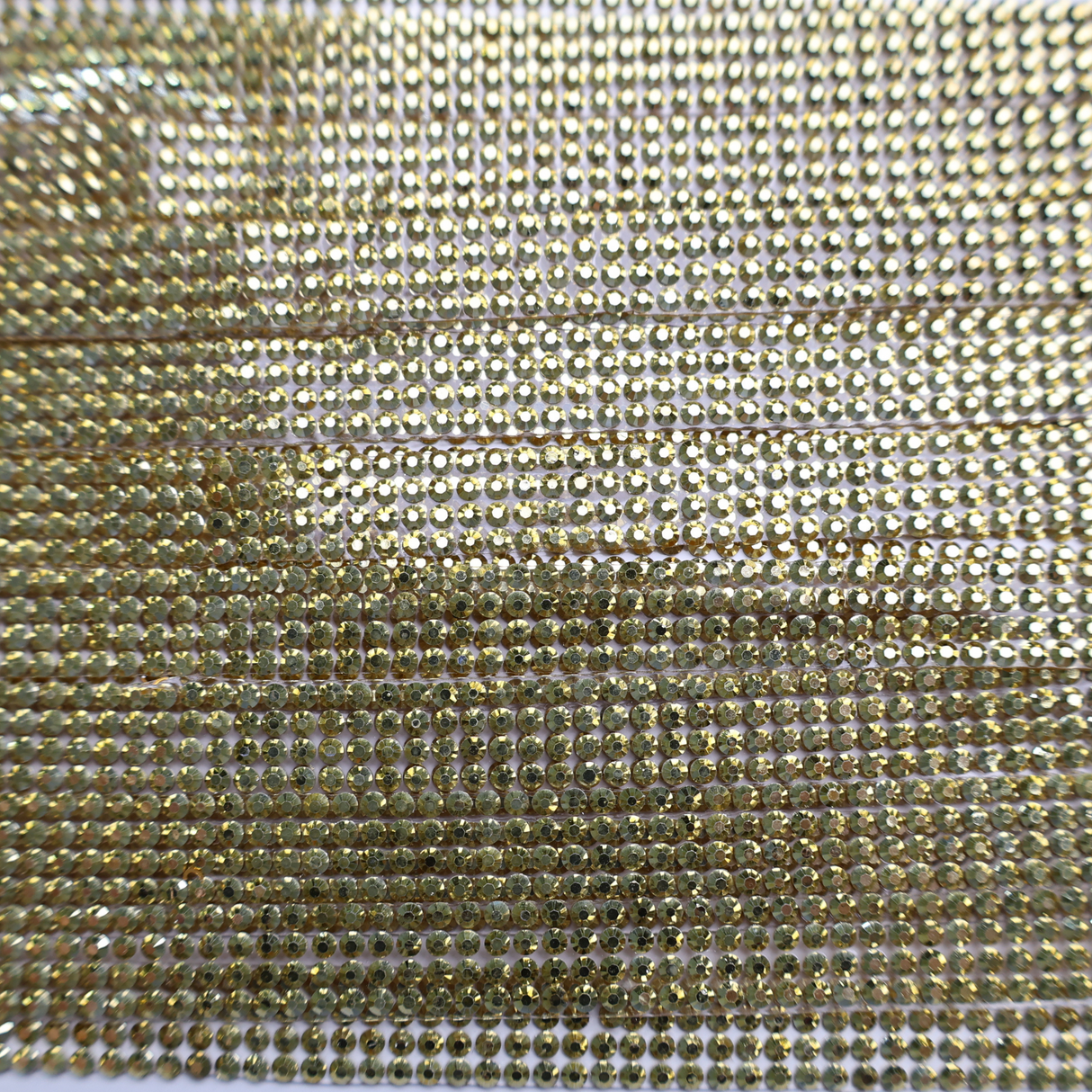 Gold Rhinestone Trim - 0.5 Inch/10YDS (#GD13)