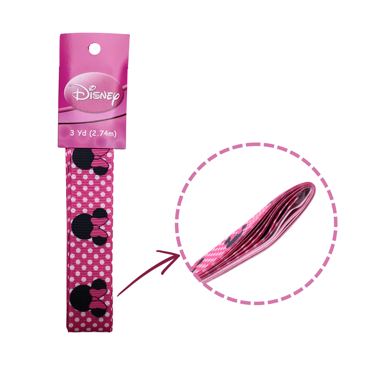 Disney Grosgrain Ribbon – 3 Yards (2.74m)