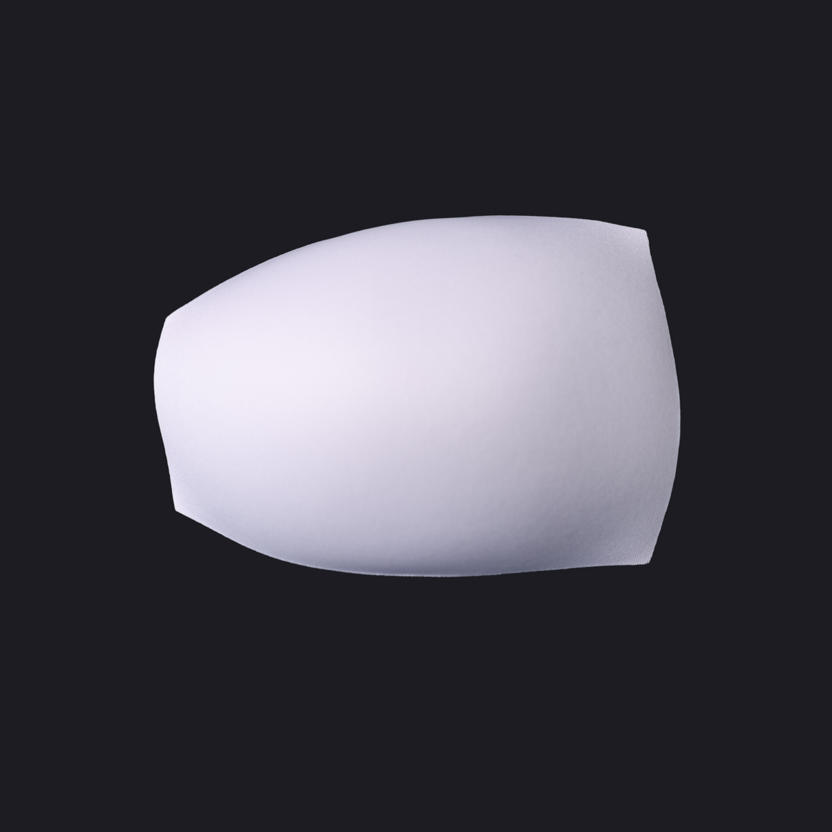 Bra Cup Pads: White/Black Color, 5 Sizes(8/10/12/14)(#CP2405) By Pair