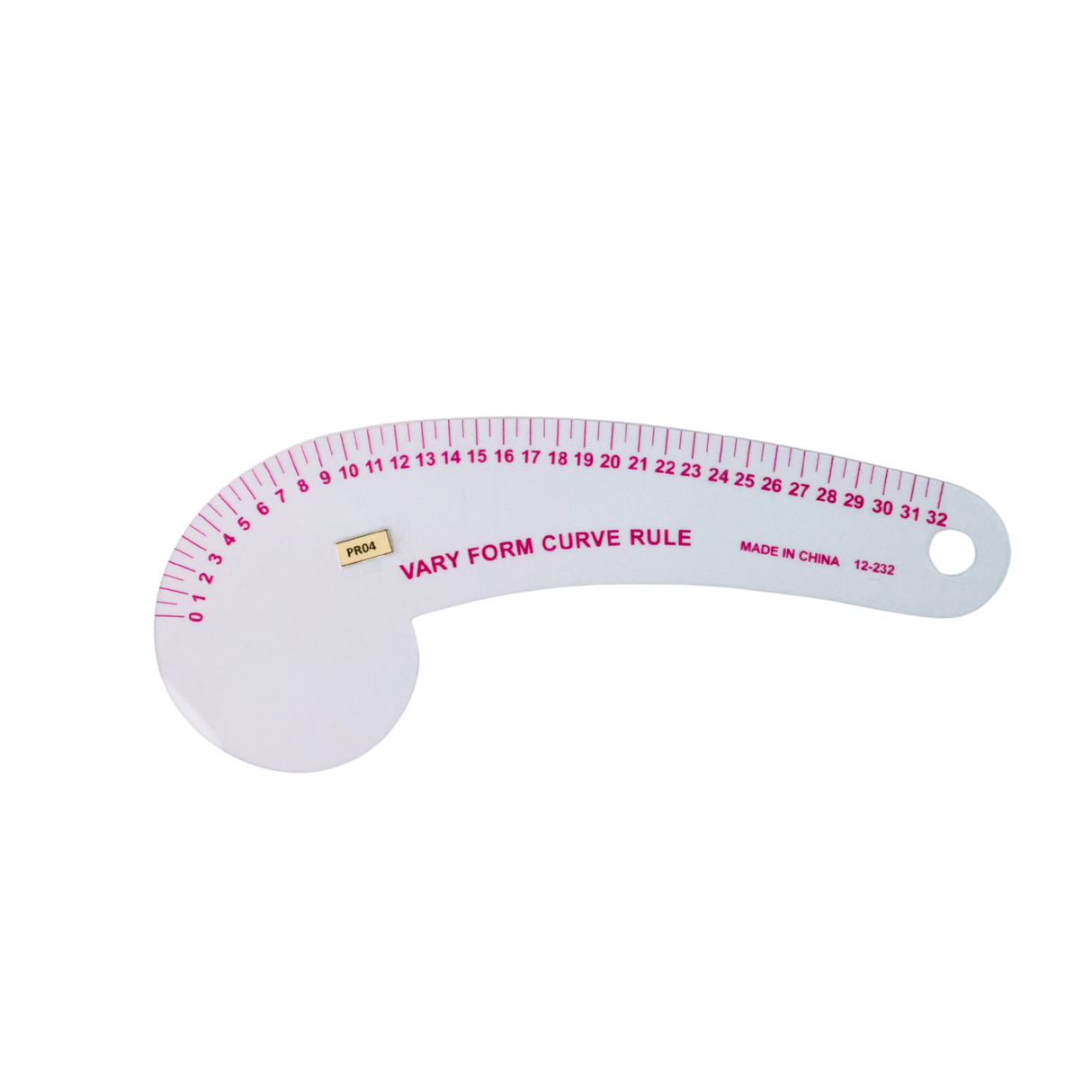 Plastic Rulers: 14 Curved Rulers, 1 Tringle Scale Ruler, 1 Pattern Ruler