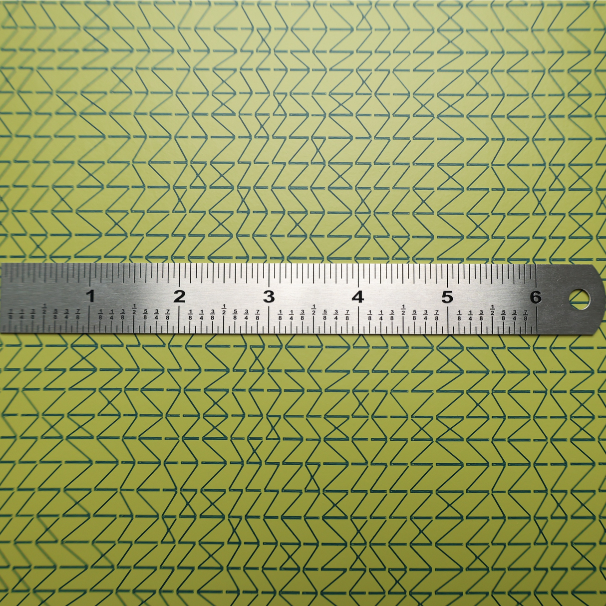 Vinyl Faux Leather Upholstery Fabric – Geometric Zigzag, 4 Colors – By the Yard