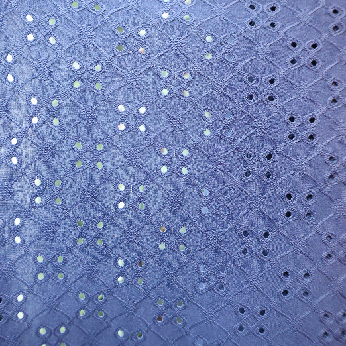 Stretch Eyelet Knit Fabric(8 Colors) - By the Yard