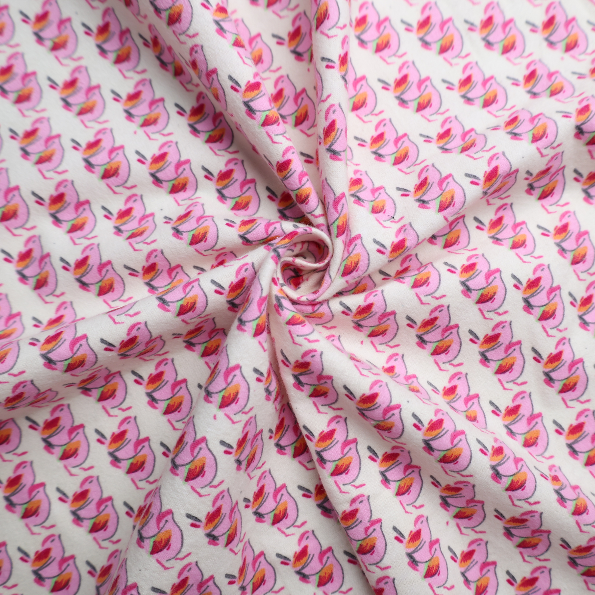 100% Cotton Flannel Fabric / 6Type Cartoon Printed For Kids- By the Yard