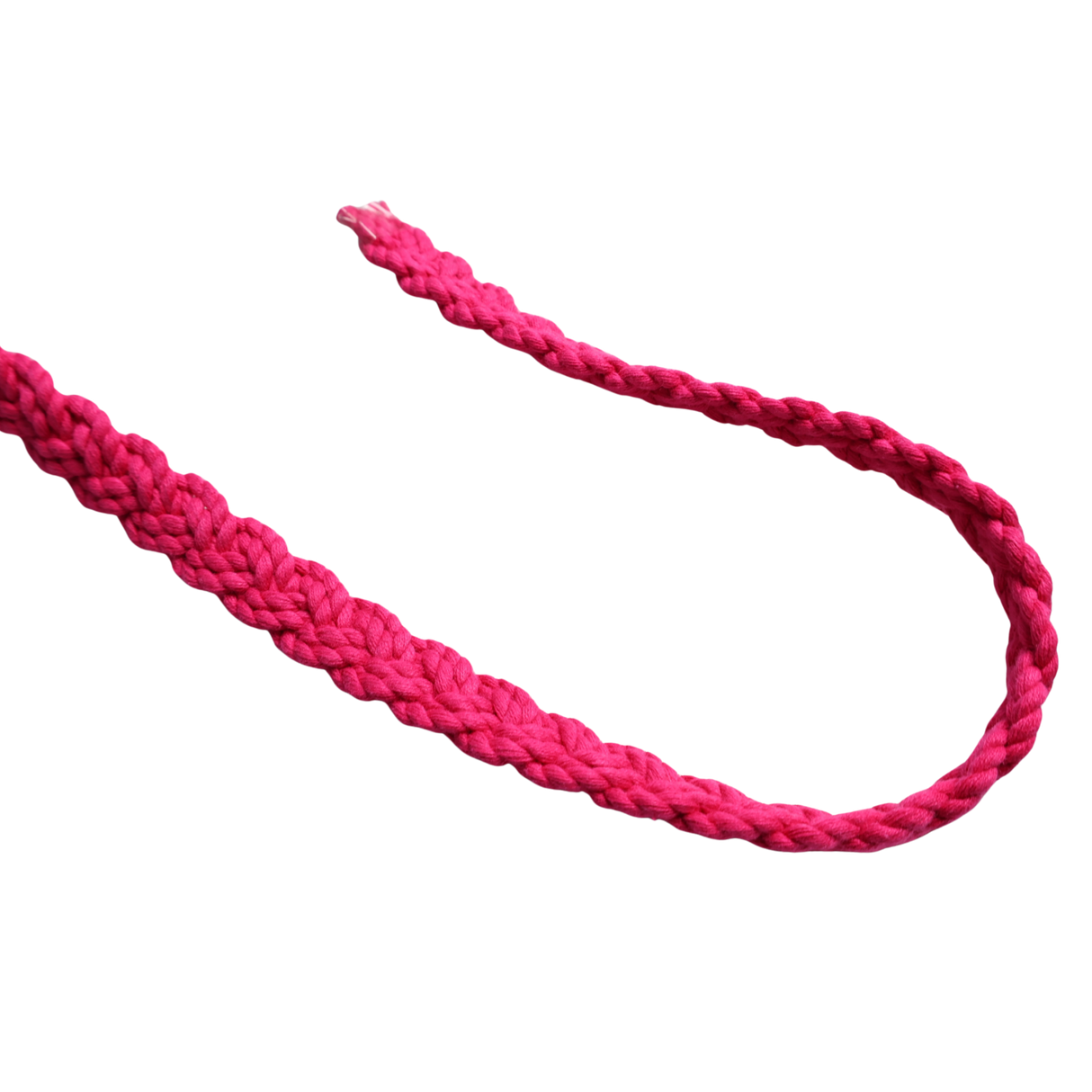 Hot Pink Braided Cotton Trim – 5/8" / 10 Yards