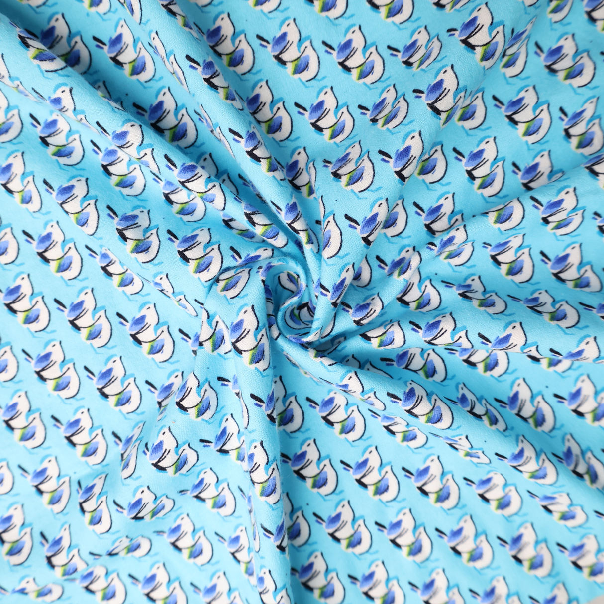 100% Cotton Flannel Fabric / 6Type Cartoon Printed For Kids- By the Yard