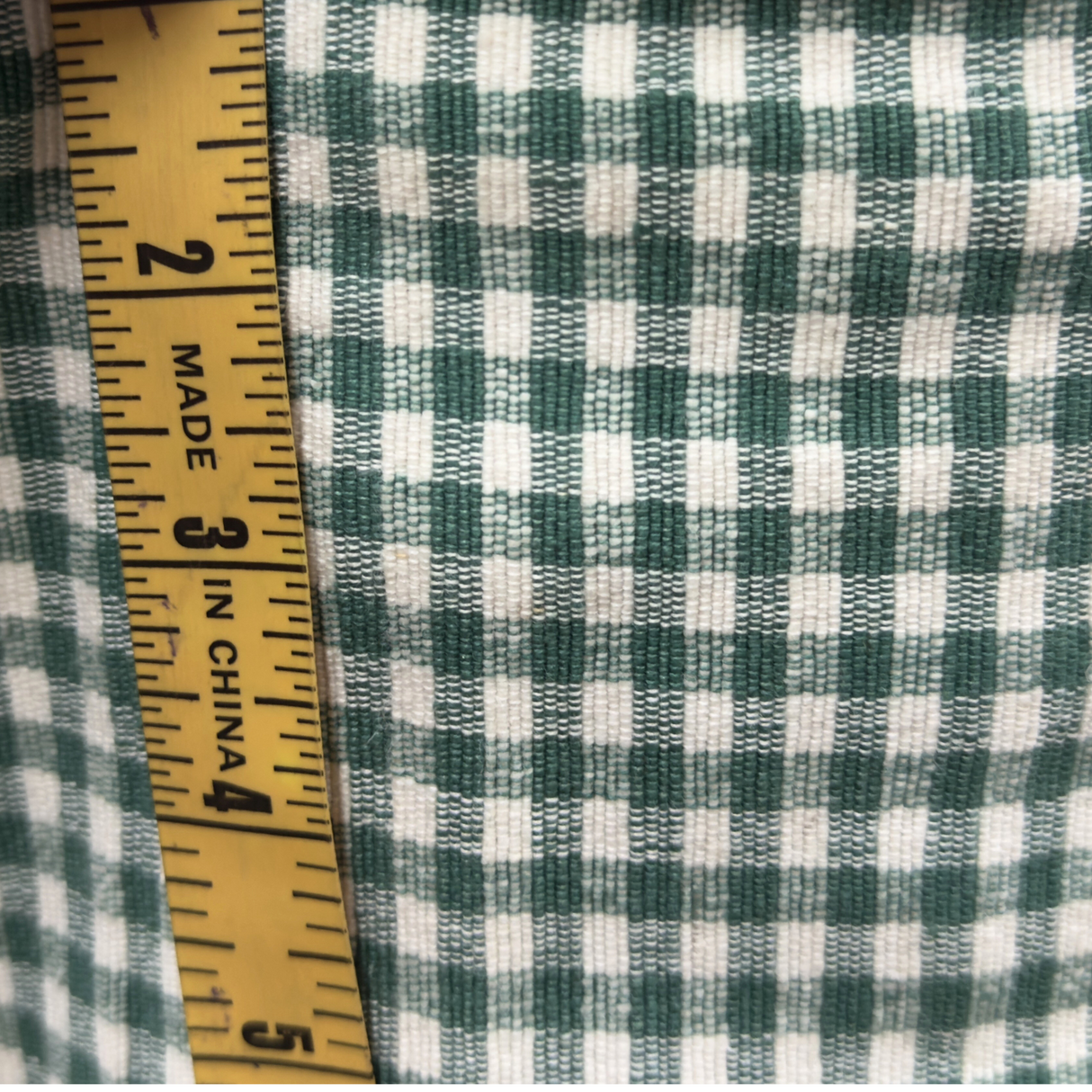 Gingham Check Poly Cotton, 3 Colors - By the Yard