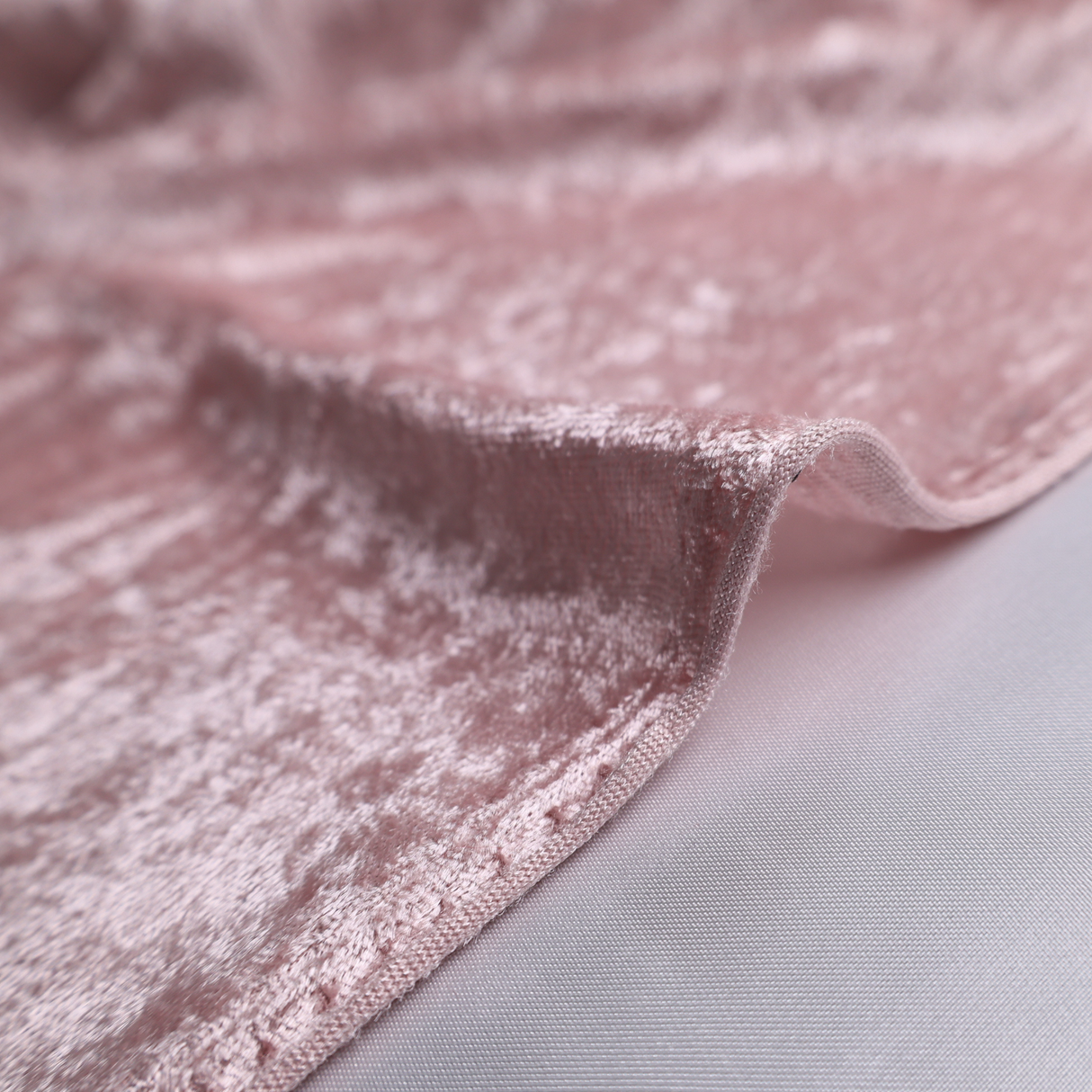 Crinkled Stretch Velvet Fabric/7Colors Shiny Textured Velvet - By the Yard