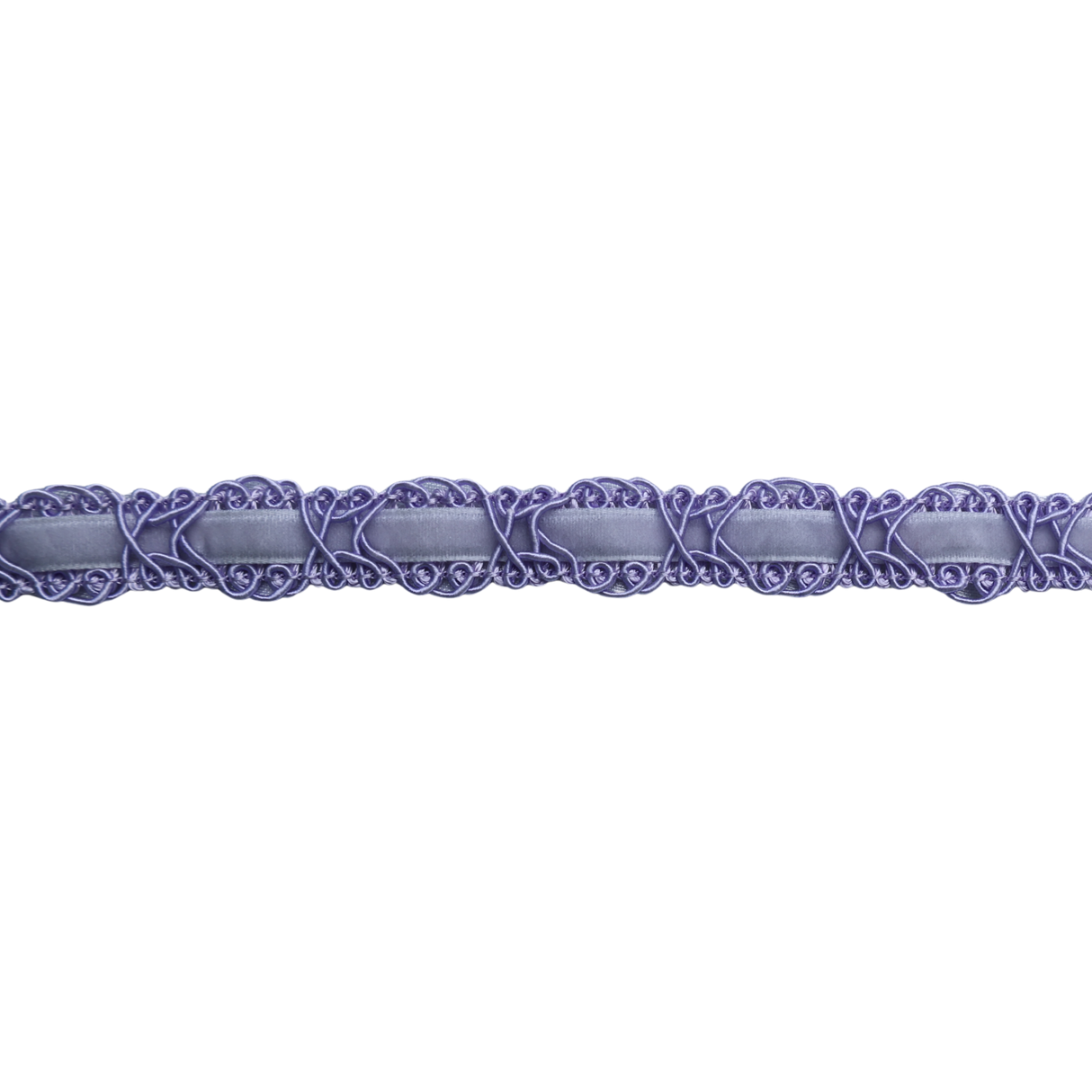 Lavender Decorative Loop Trim – 5/8" / 8 Yards
