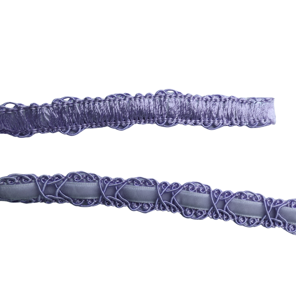 Lavender Decorative Loop Trim – 5/8" / 8 Yards