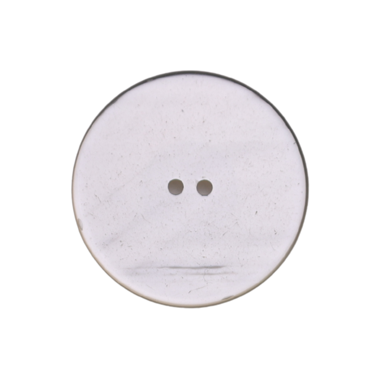 JANET Button : Pearl White, 4-Hole, 1 Size(L55), by Dozen(12 pcs)/Gross(144 pcs)