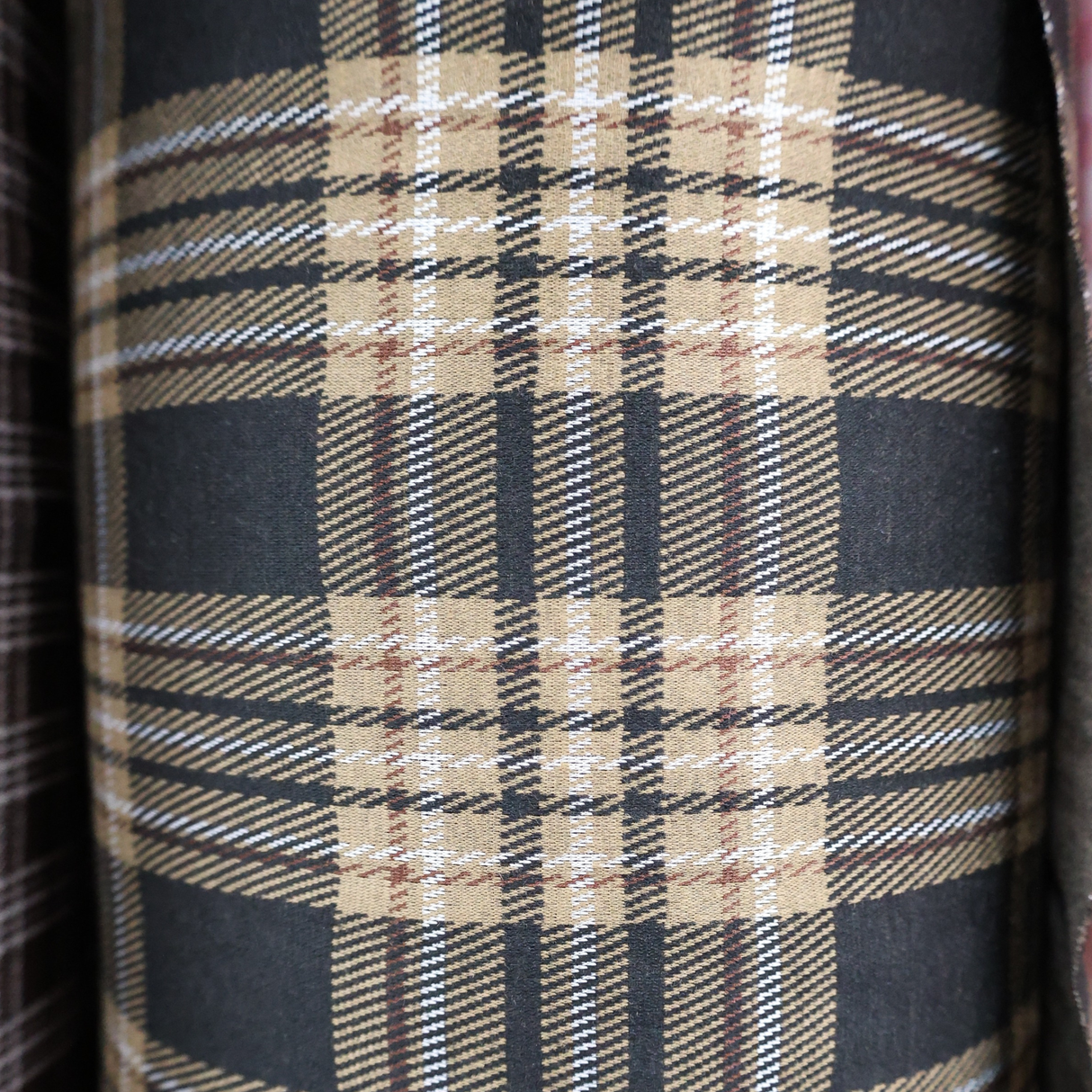 Stretch Plaid Double Knit Fabric(13 Patterns) - By the Yard
