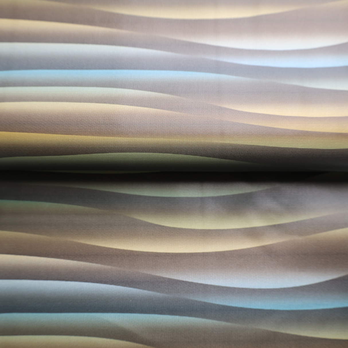 Vinyl Faux Leather Upholstery Fabric - Gradient Wave (4Colors)