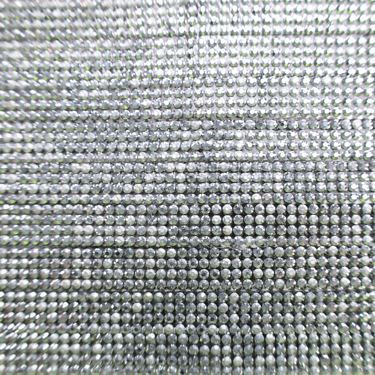 Silver Rhinestone Trim- 0.5 Inch/10YDS (#SIL20)