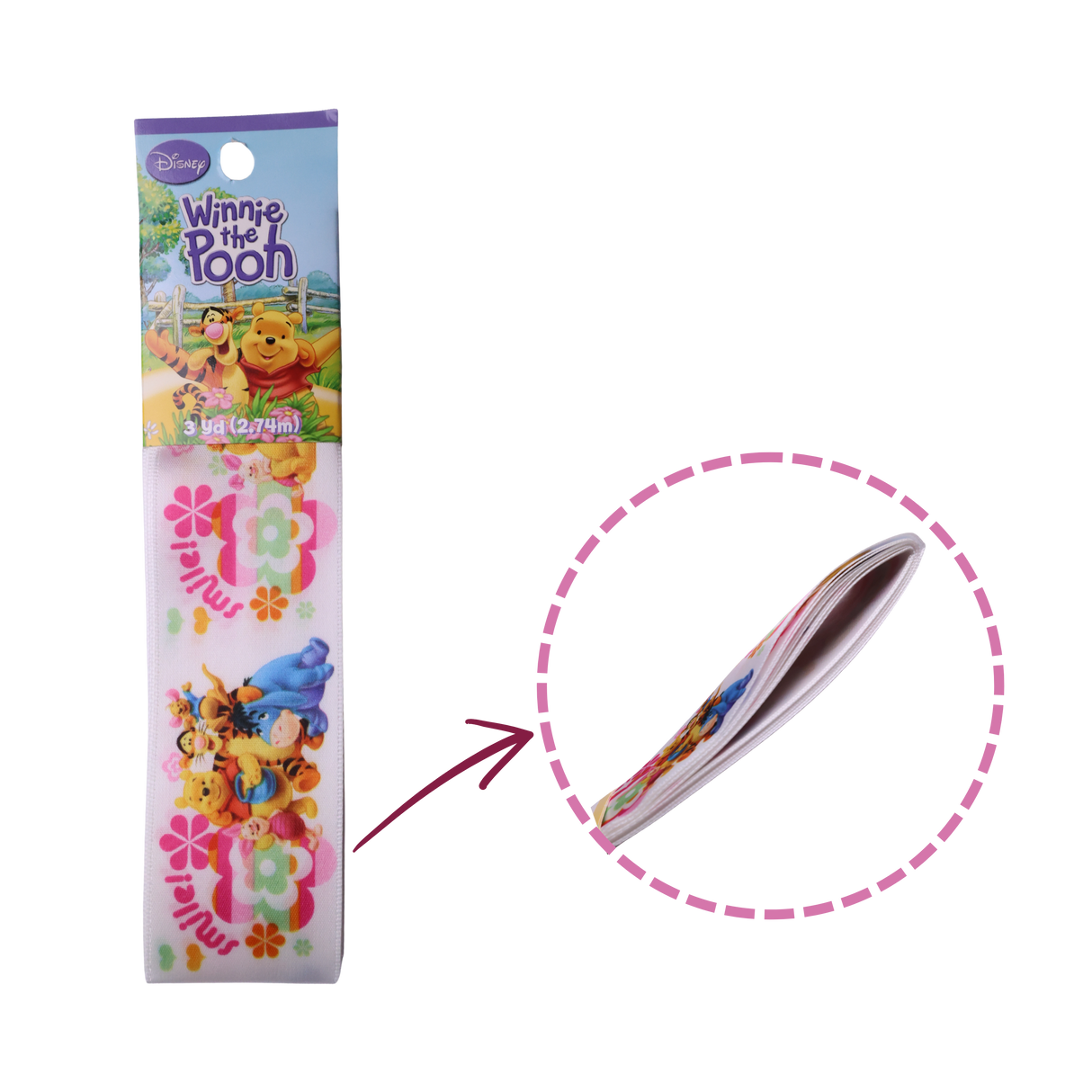 Disney Grosgrain Ribbon – 3 Yards (2.74m)