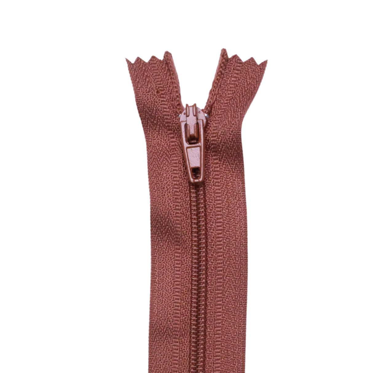 Plastic Normal Zippers: 24", Closed-End, All-Purpose, NEUTRAL Shade
