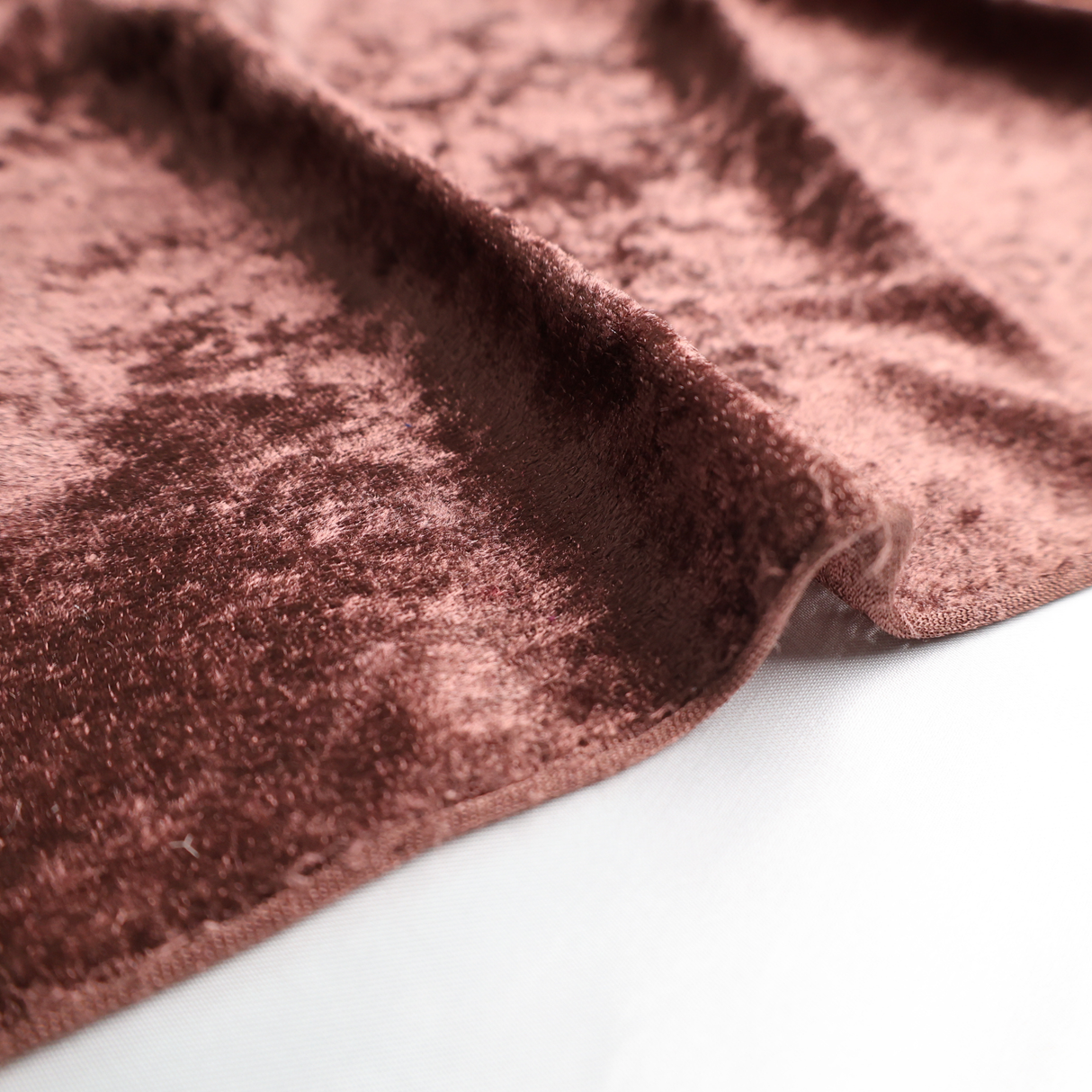 Crinkled Stretch Velvet Fabric/7Colors Shiny Textured Velvet - By the Yard