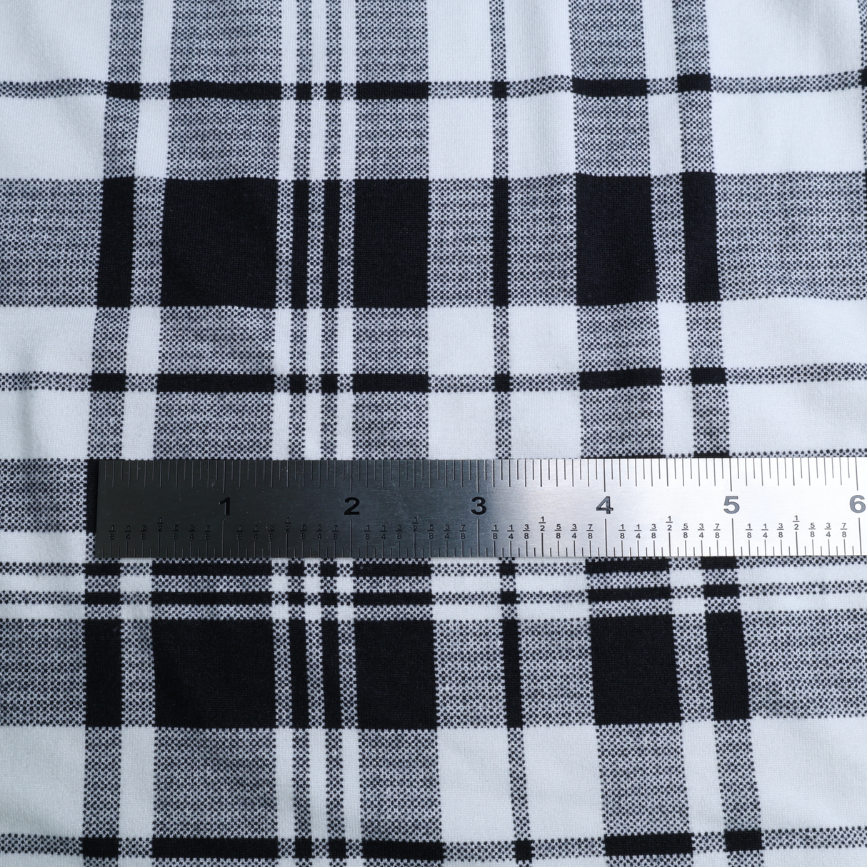 Plaid Double Brushed Poly Spandex Jersey Knit Fabric (5 Colors) – By the Yard