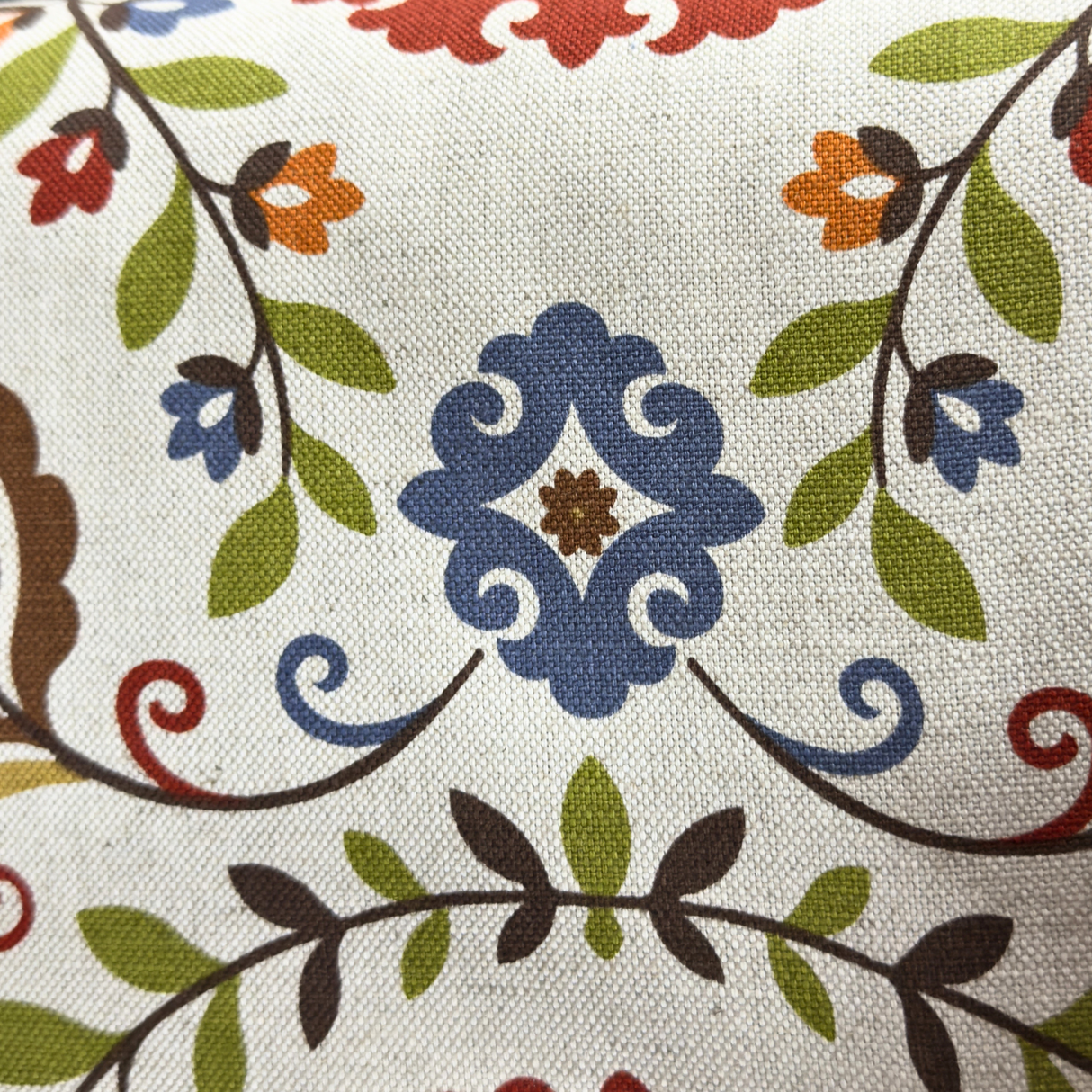 Cotton Canvas Upholstery Fabric –Botanical print(#GD02)By the Yard