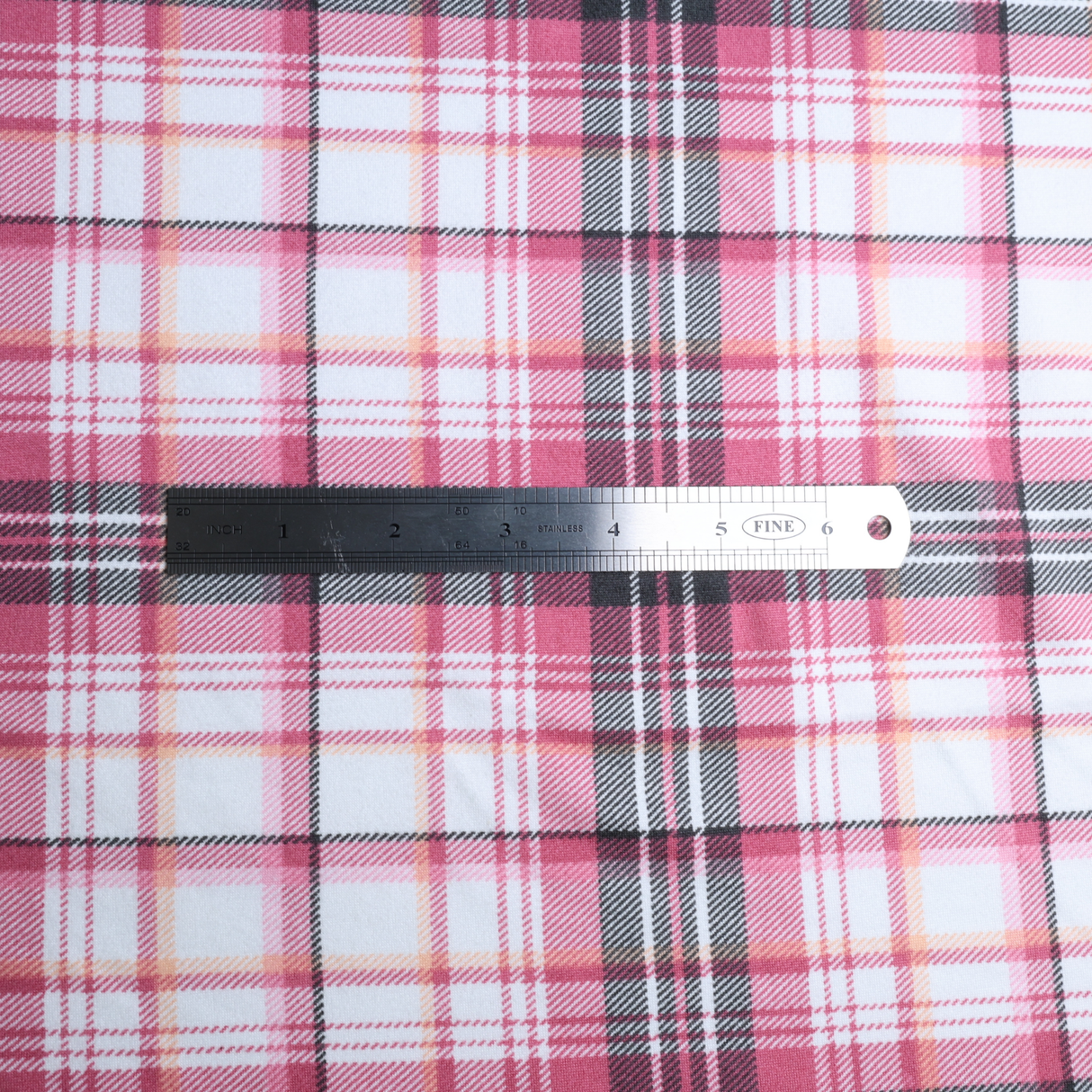 Plaid Double Brushed Poly Spandex Jersey Knit Fabric (5 Colors) – By the Yard