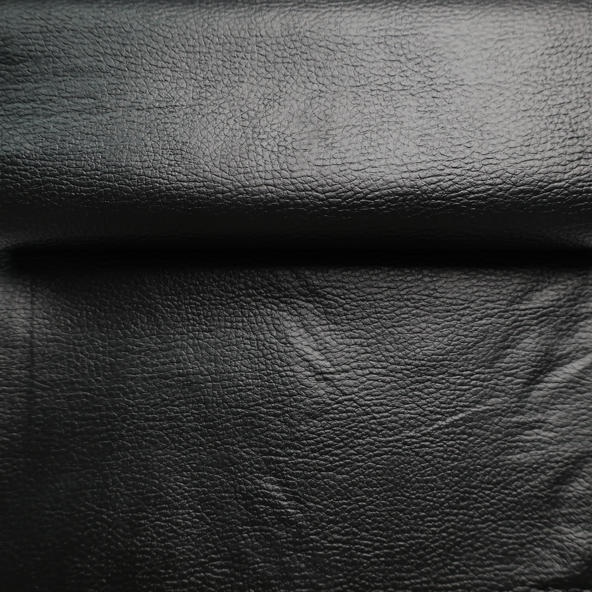 Black Faux Leather Upholstery Fabric (#4D03) By the Yard