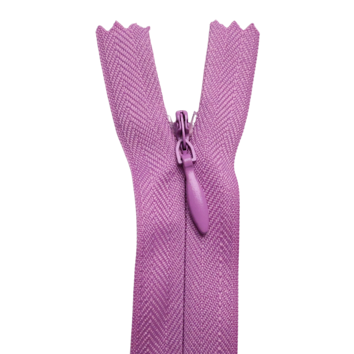 All Purpose, Plastic Invisible Zippers -18", Purple Shade