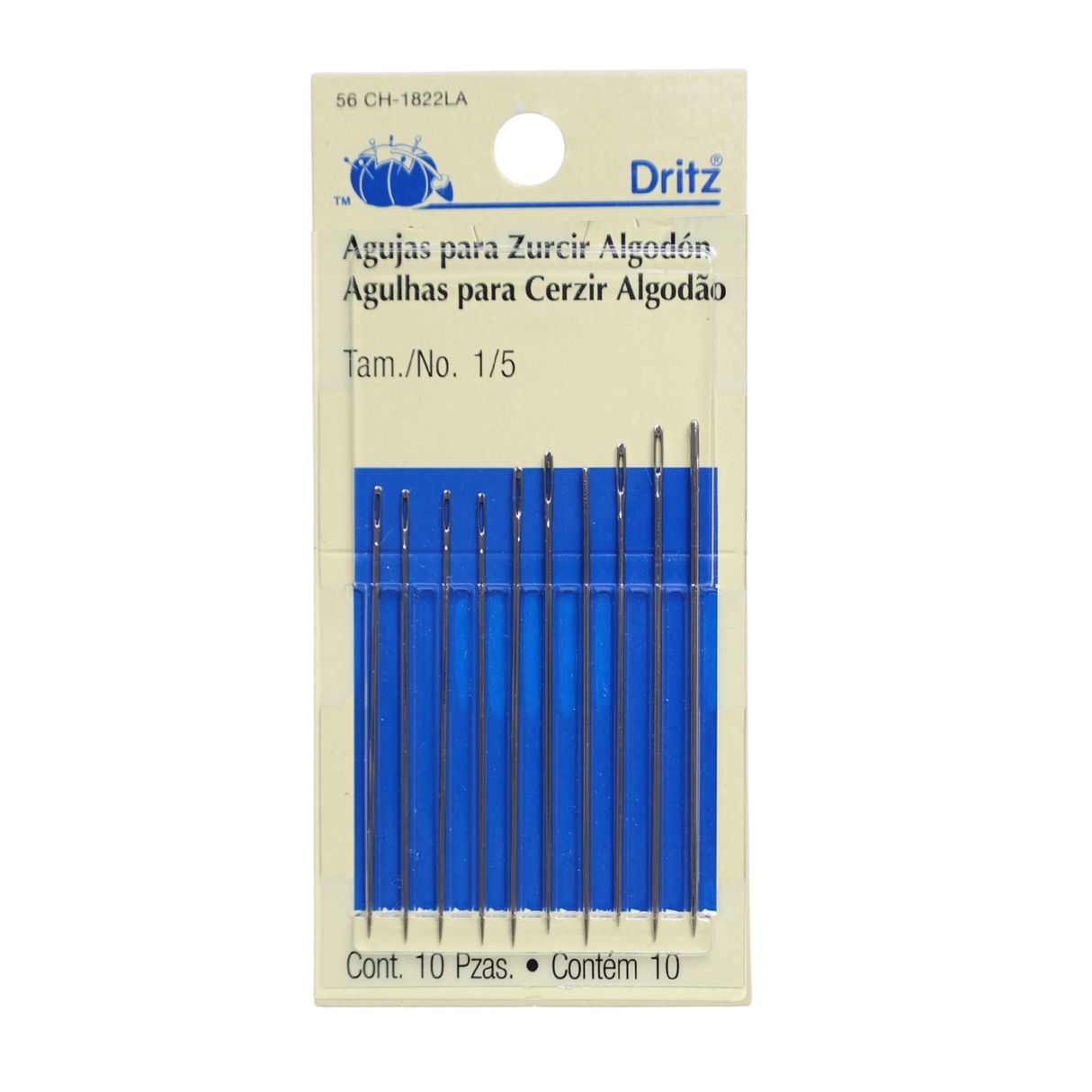 Dritz Darning Needles – Size 1/5 – 10 pcs