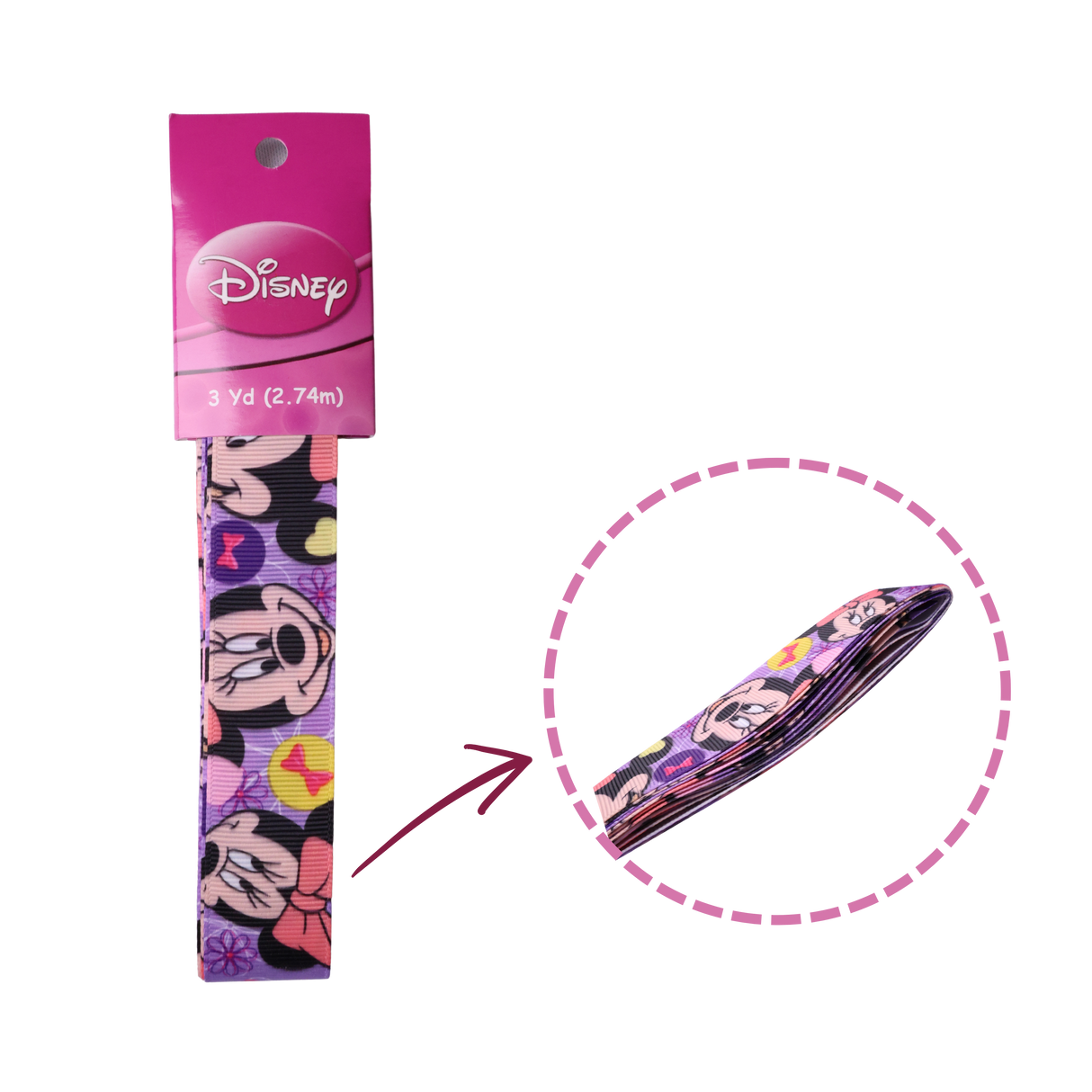 Disney Grosgrain Ribbon – 3 Yards (2.74m)