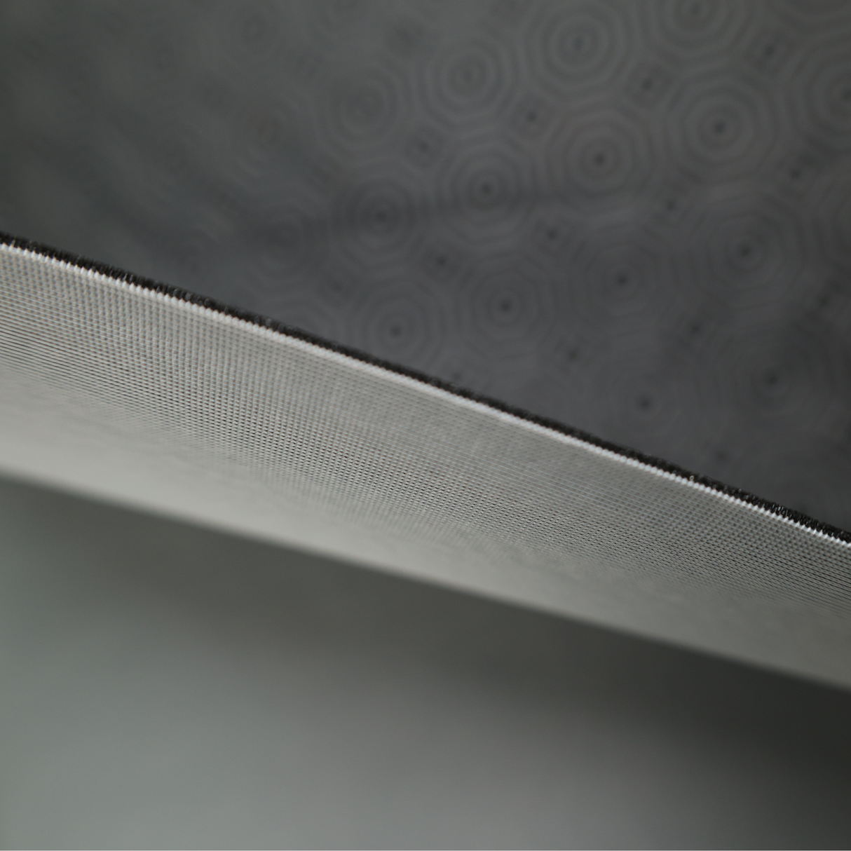 Vinyl Faux Leather Upholstery Fabric – Embossed Octagon - By the Yard