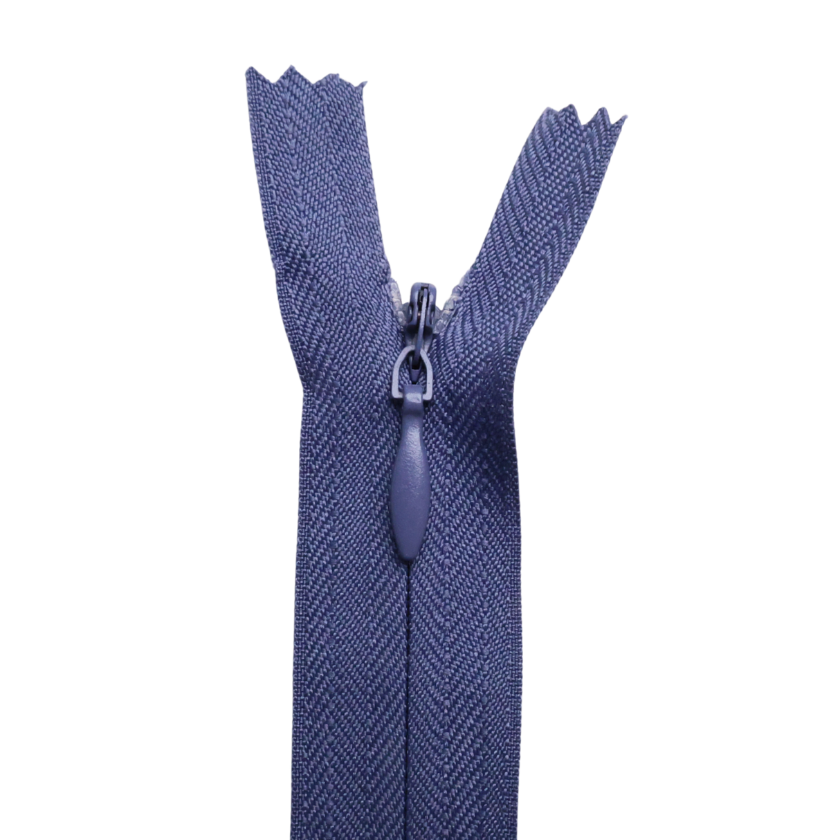 All Purpose, Plastic Invisible Zippers -18", Purple Shade