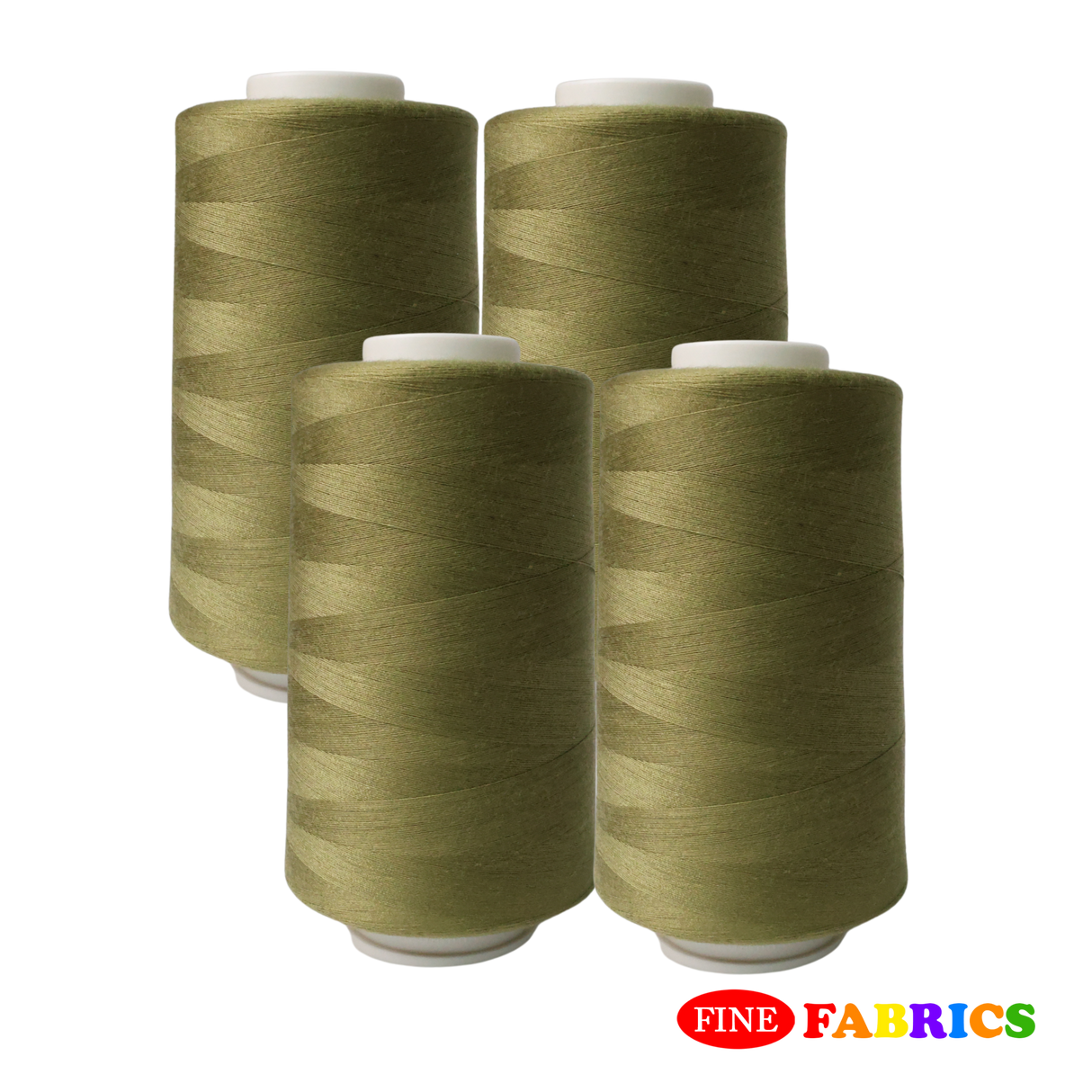 Sewing Threads: 5,000 Yards: All-Purpose: 100% Polyester: Tex24: 17 Colors(Green/Yellow Shade): Single/Pack