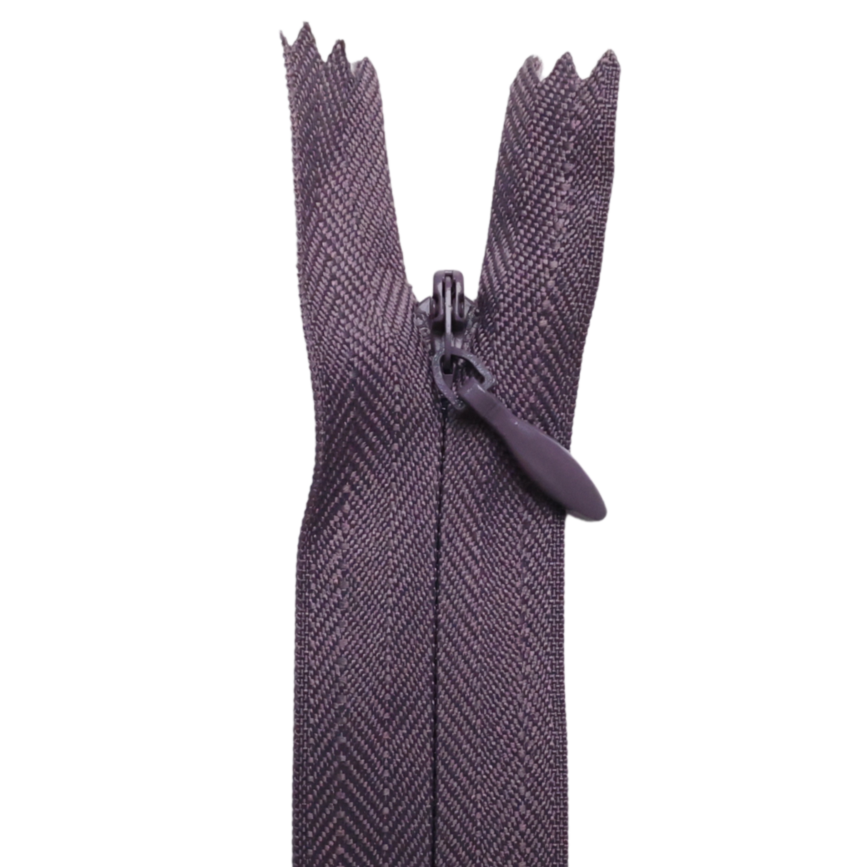 All Purpose, Plastic Invisible Zippers -18", Purple Shade