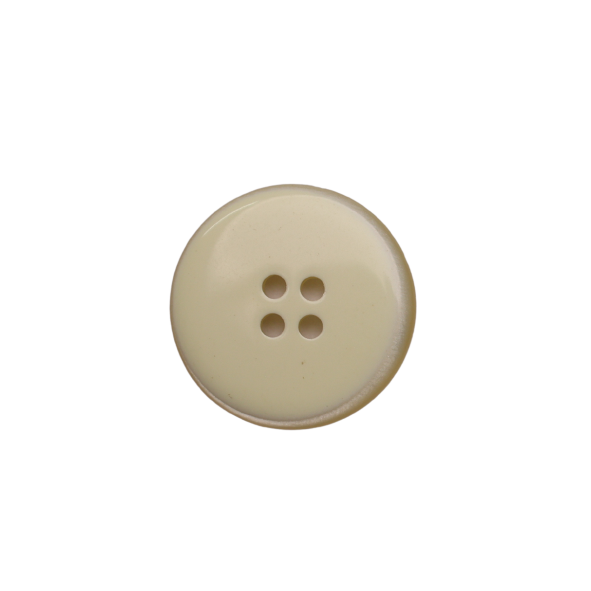 SEDAN Button: Ivory(#42), 4-Hole, 2 Sizes, by Dozen(12 pcs)/Gross(144 pcs)