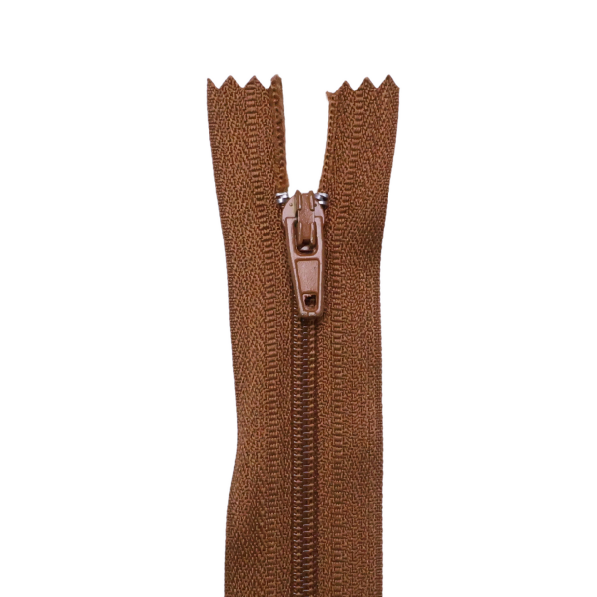 Plastic Normal Zippers: 24", Closed-End, All-Purpose, NEUTRAL Shade