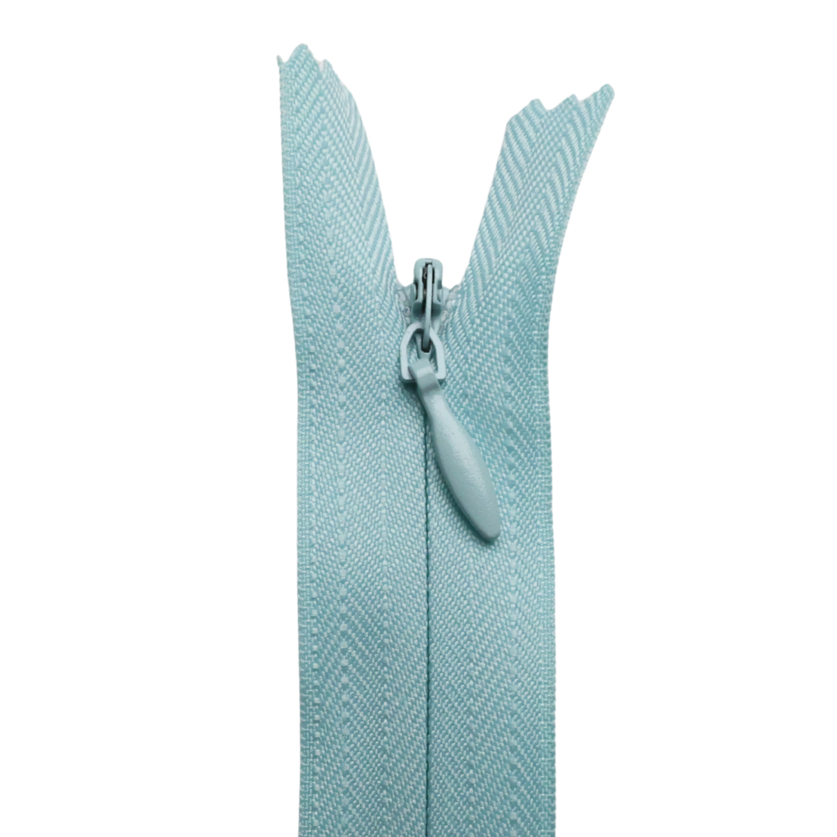 All Purpose, Plastic Invisible Zippers -18", Blue Shade