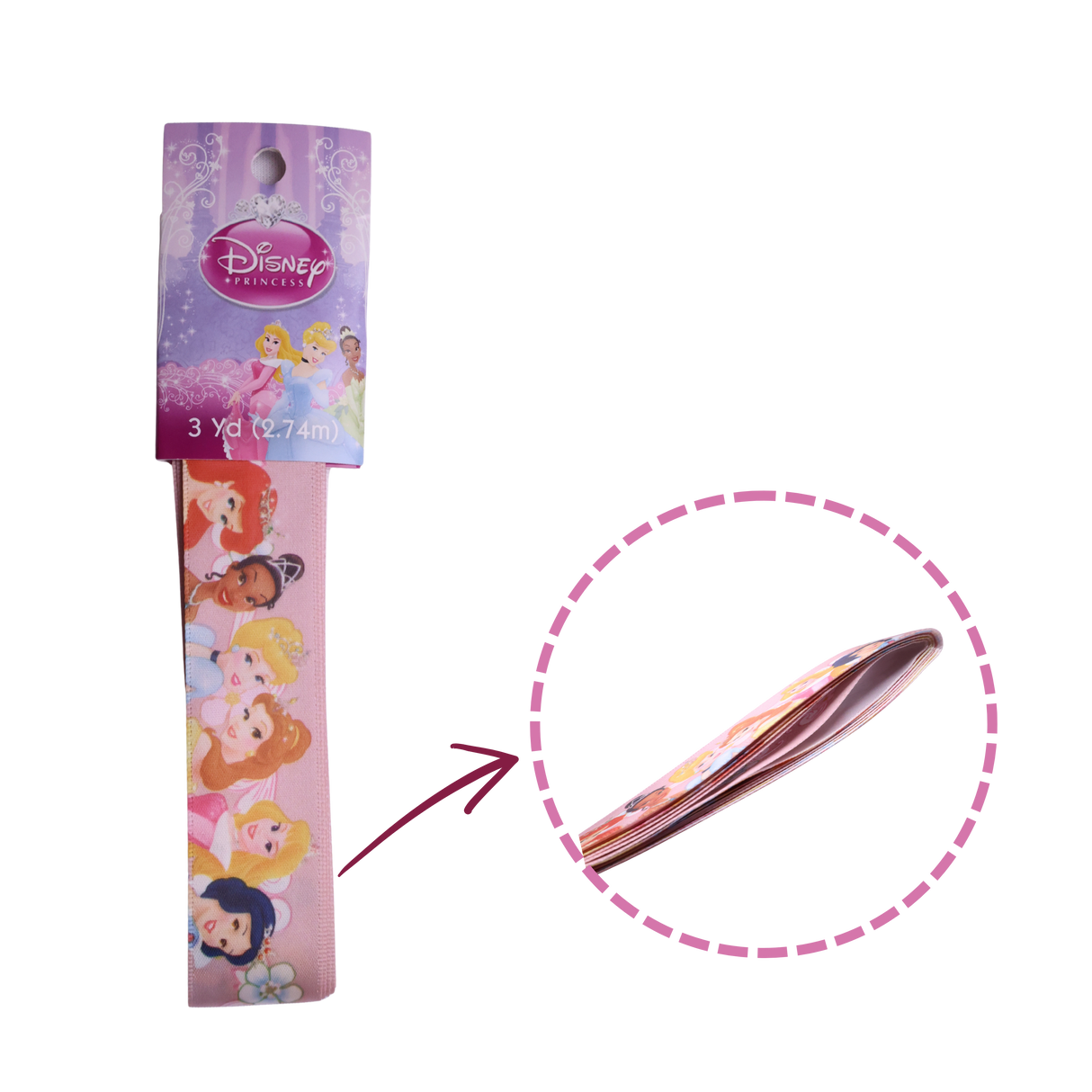 Disney Grosgrain Ribbon – 3 Yards (2.74m)