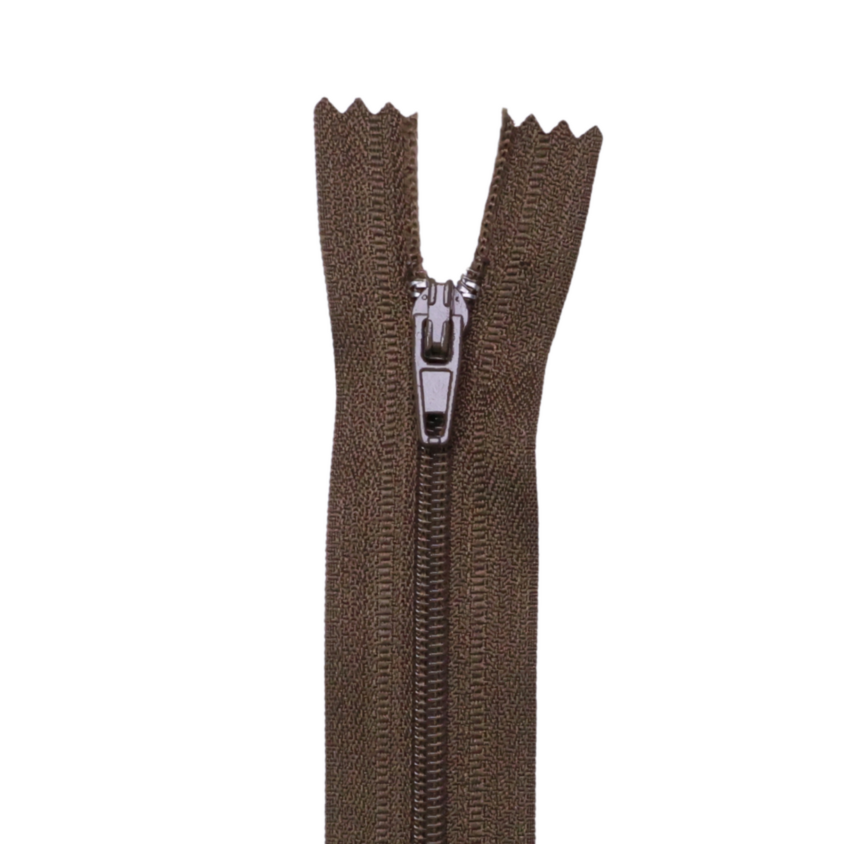 Plastic Normal Zippers: 24", Closed-End, All-Purpose, NEUTRAL Shade