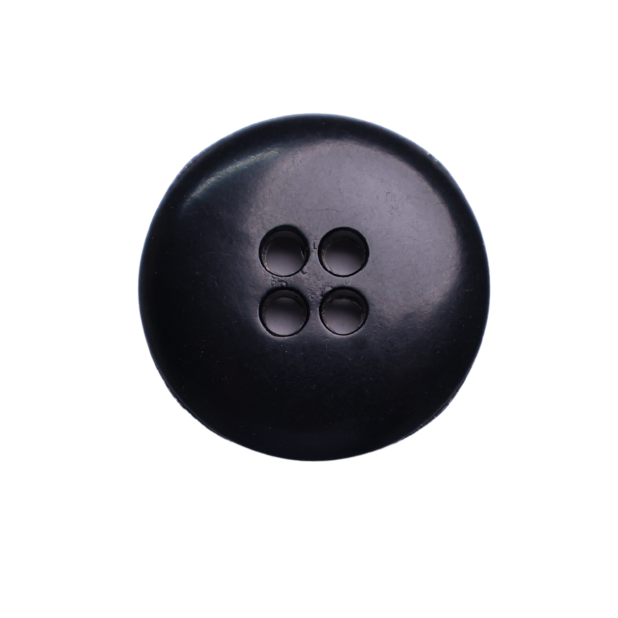 ASTRO Button : Black, 4-Hole, 2 Sizes, by Dozen(12 pcs)/Gross(144 pcs)
