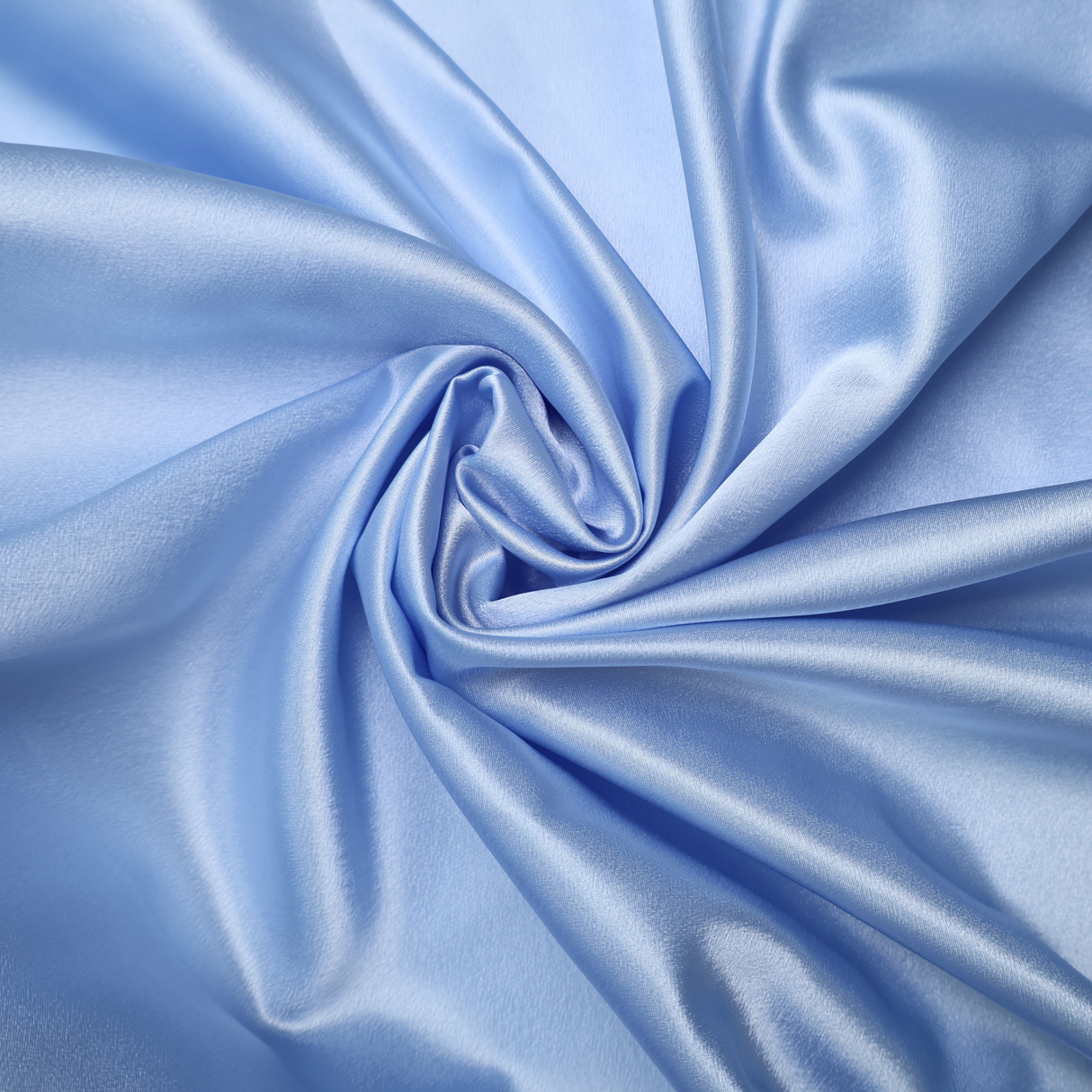Crepe Back Satin Bridal Fabric(#CBS02) - Light Blue / - By the Yard